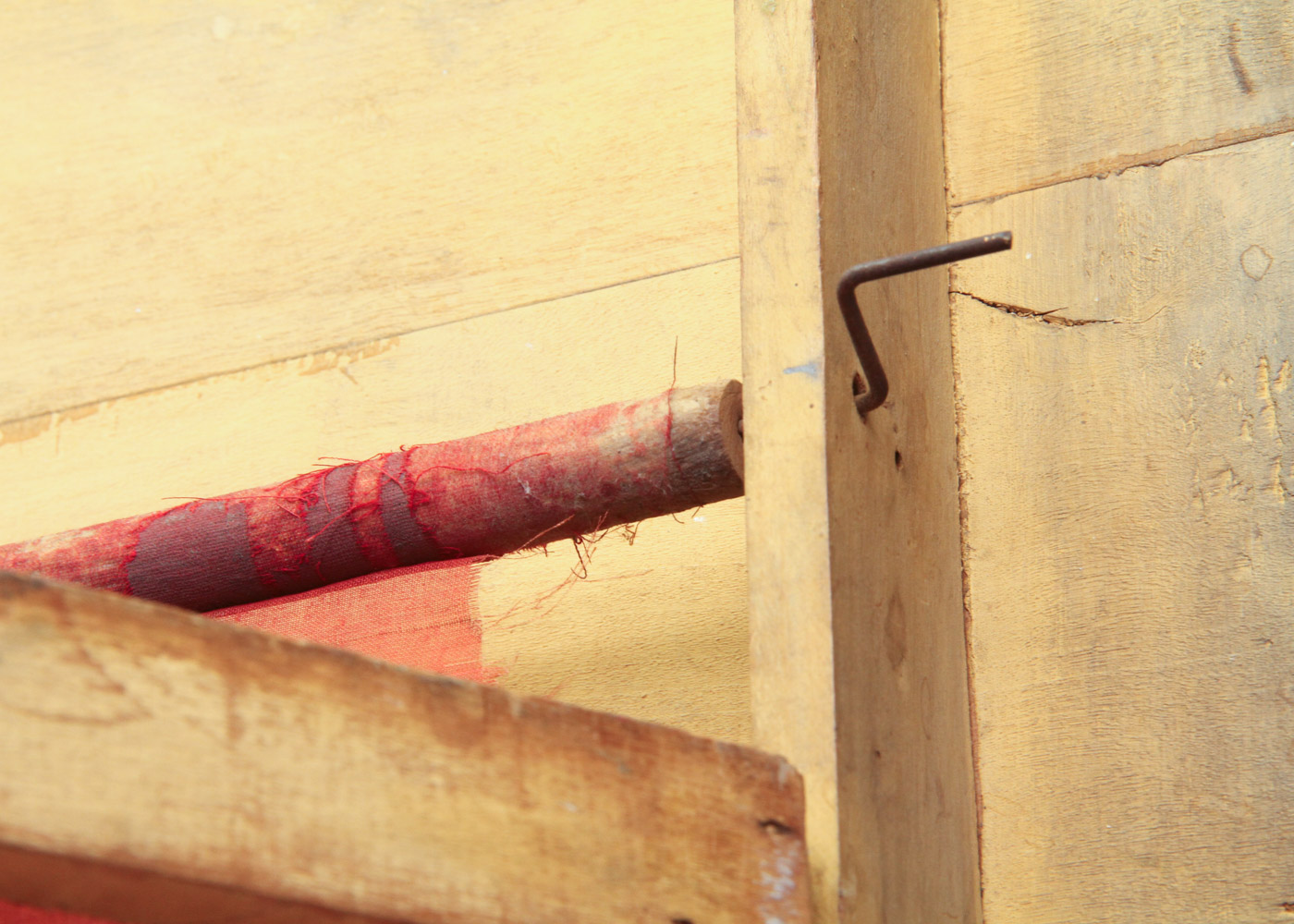 Antique French Puppet Theater Stage