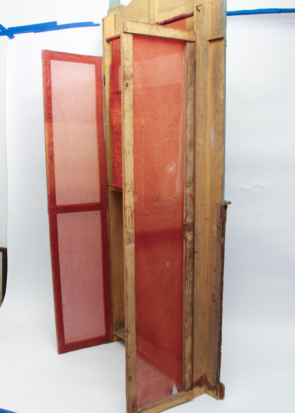 Antique French Puppet Theater Stage