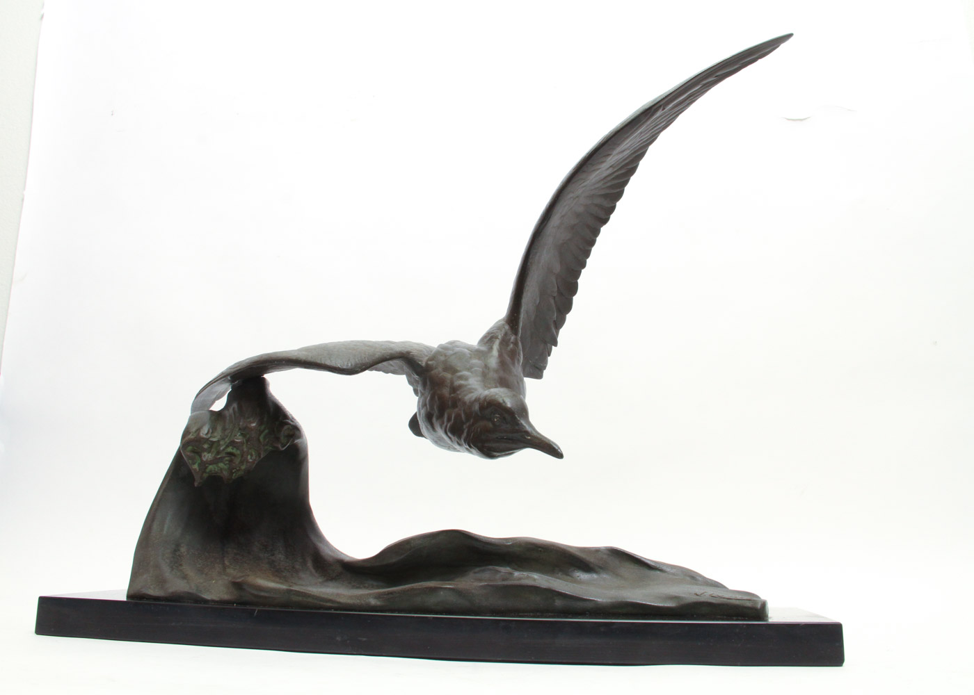 J. Loriot Bronze Sculpture