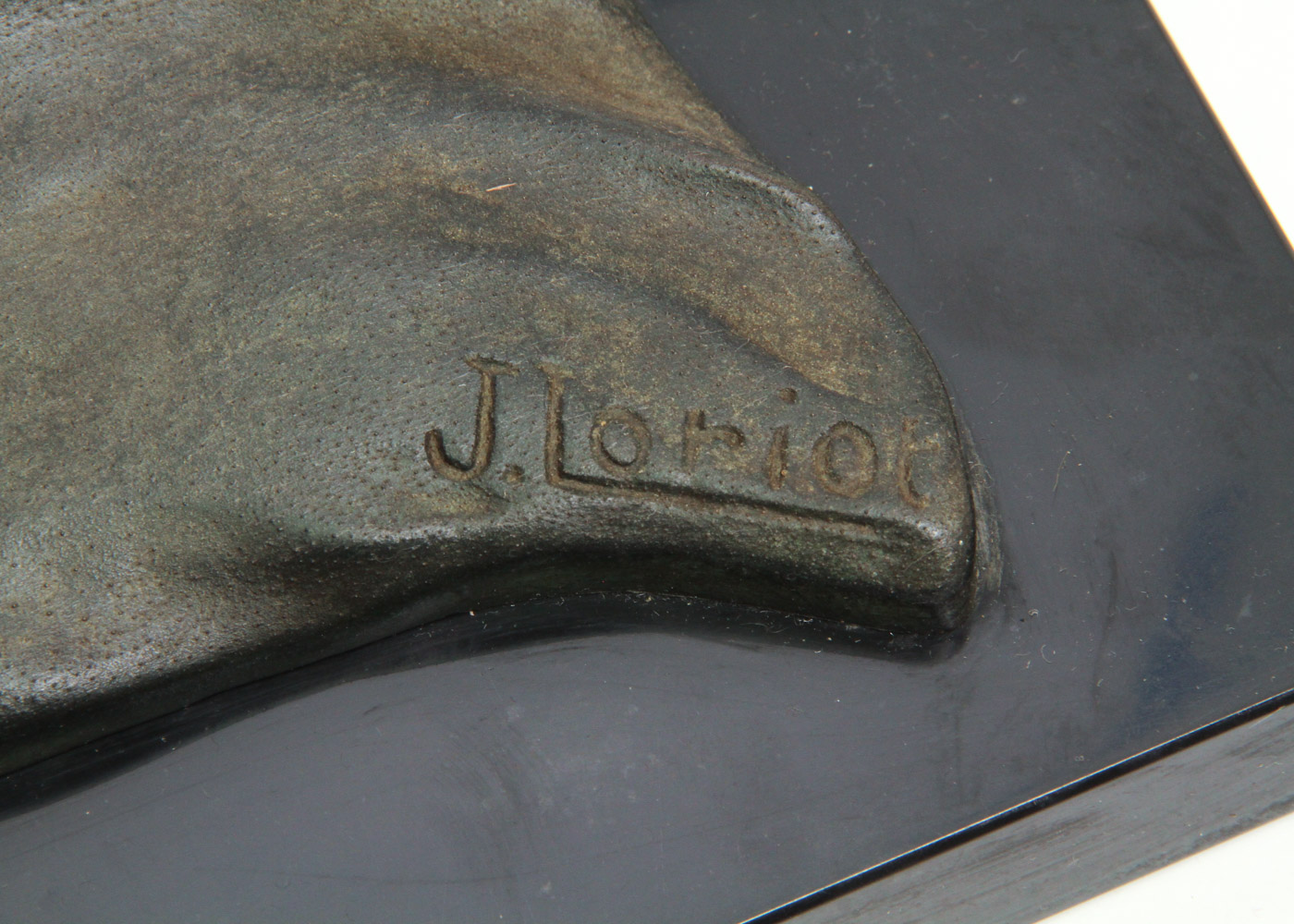 J. Loriot Bronze Sculpture