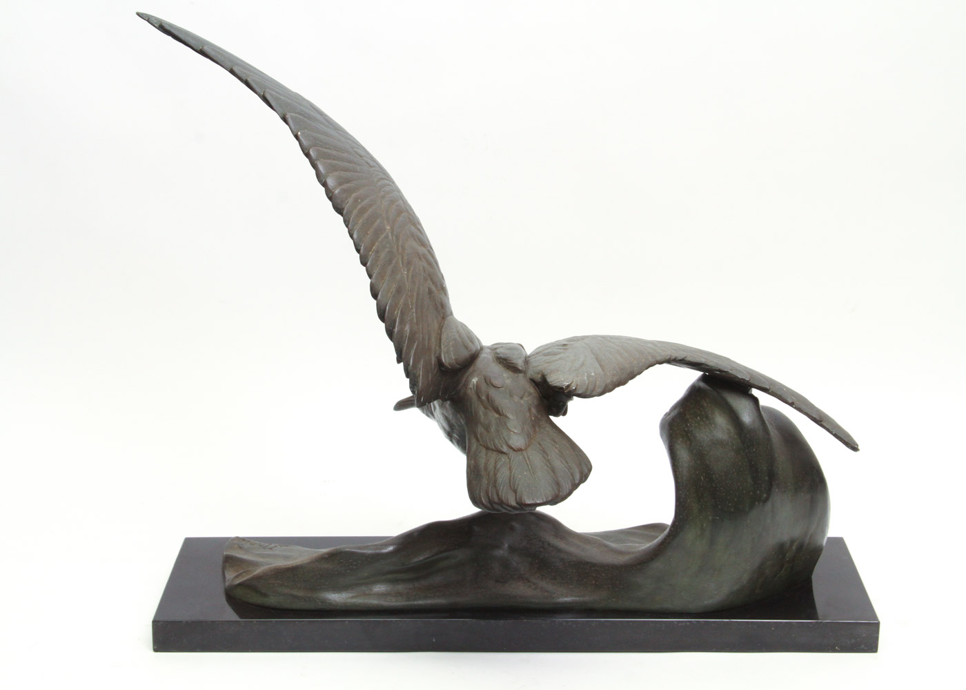 J. Loriot Bronze Sculpture