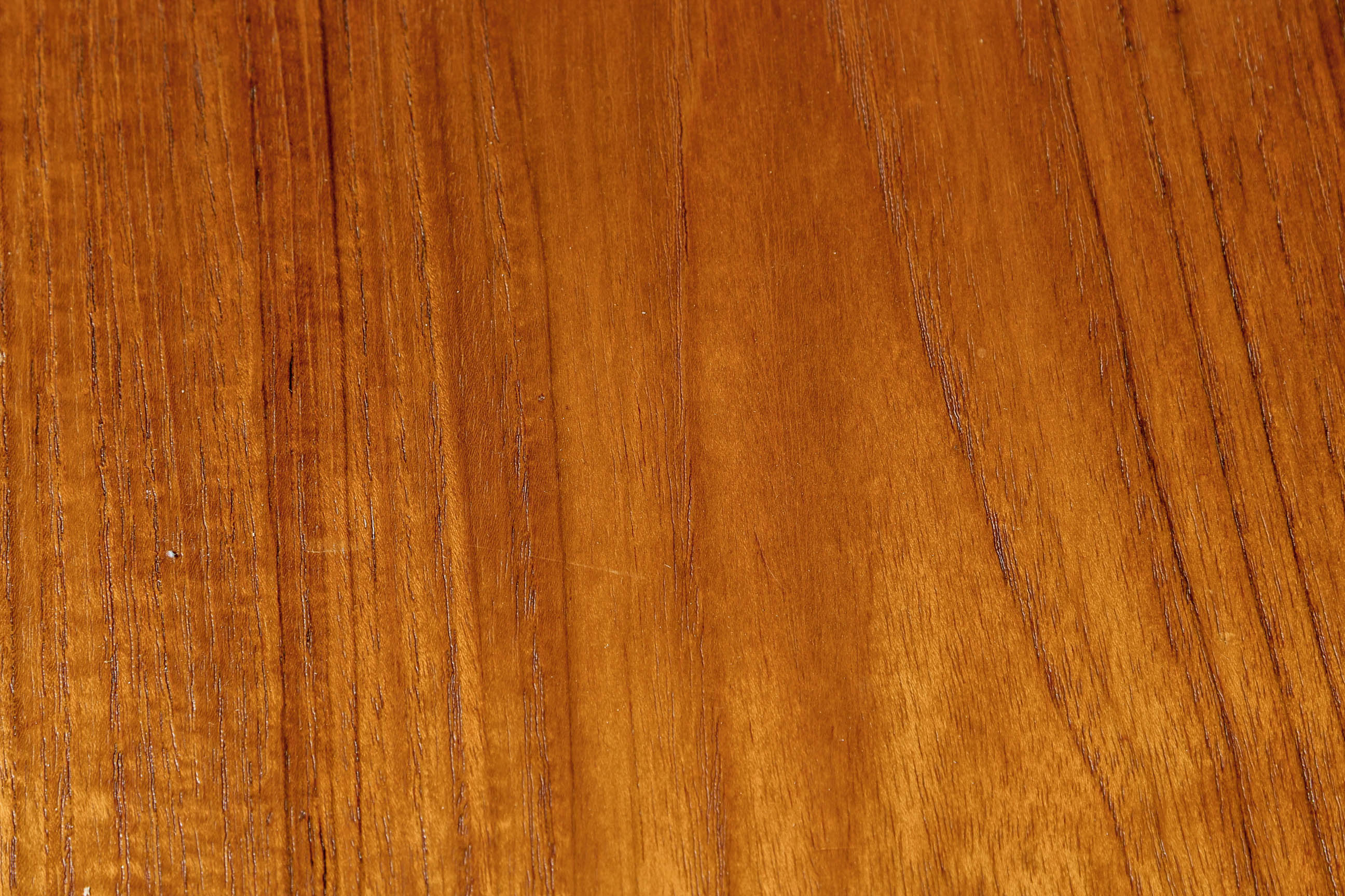 Teak Danish Modern Queen Size Bed Frame by Scan Coll