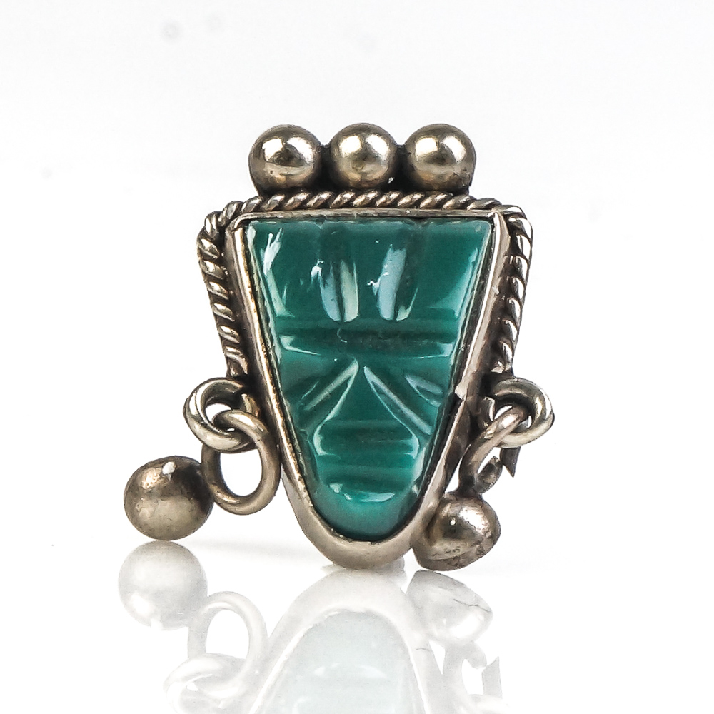 Collection of Vintage Mesoamerican and Thai Niello Sterling Silver Earrings