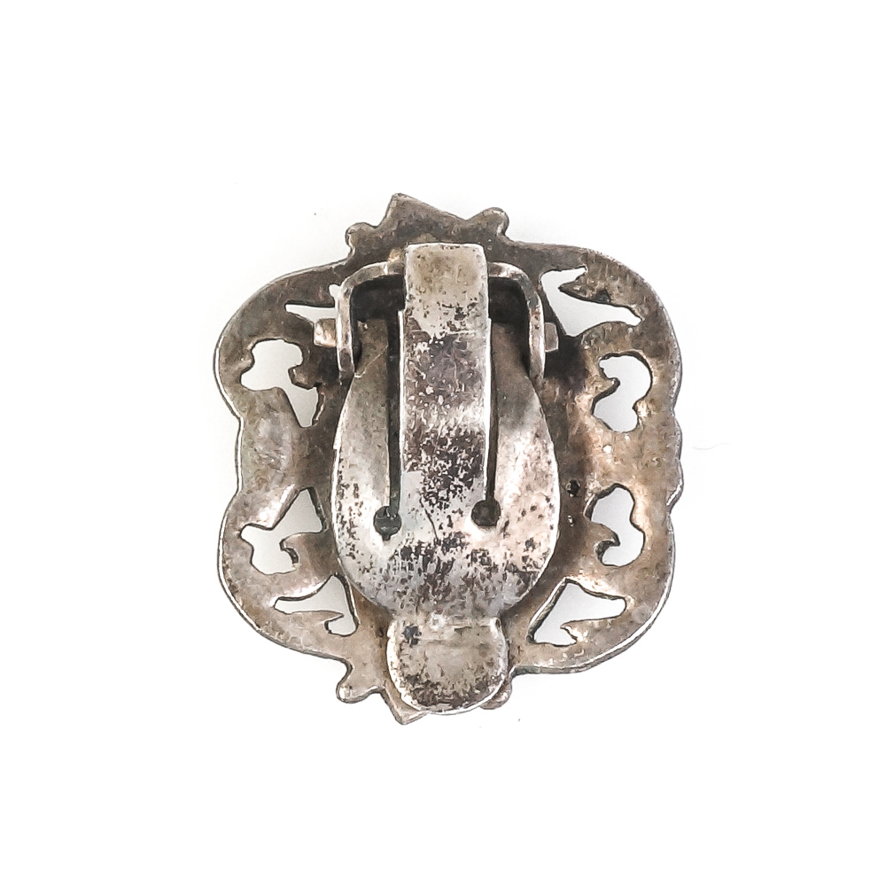 Collection of Vintage Mesoamerican and Thai Niello Sterling Silver Earrings