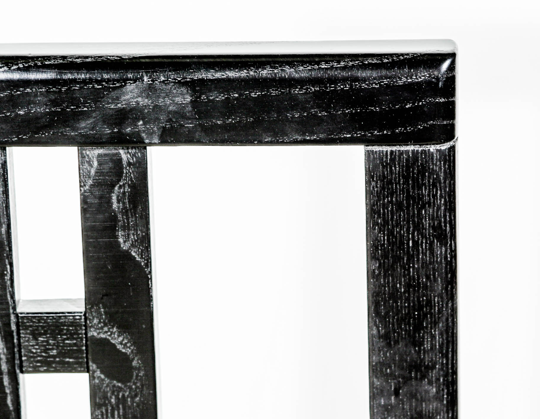 Modernist Glass-Topped Dining Table with Eight Side Chairs by IMS SRL Italy