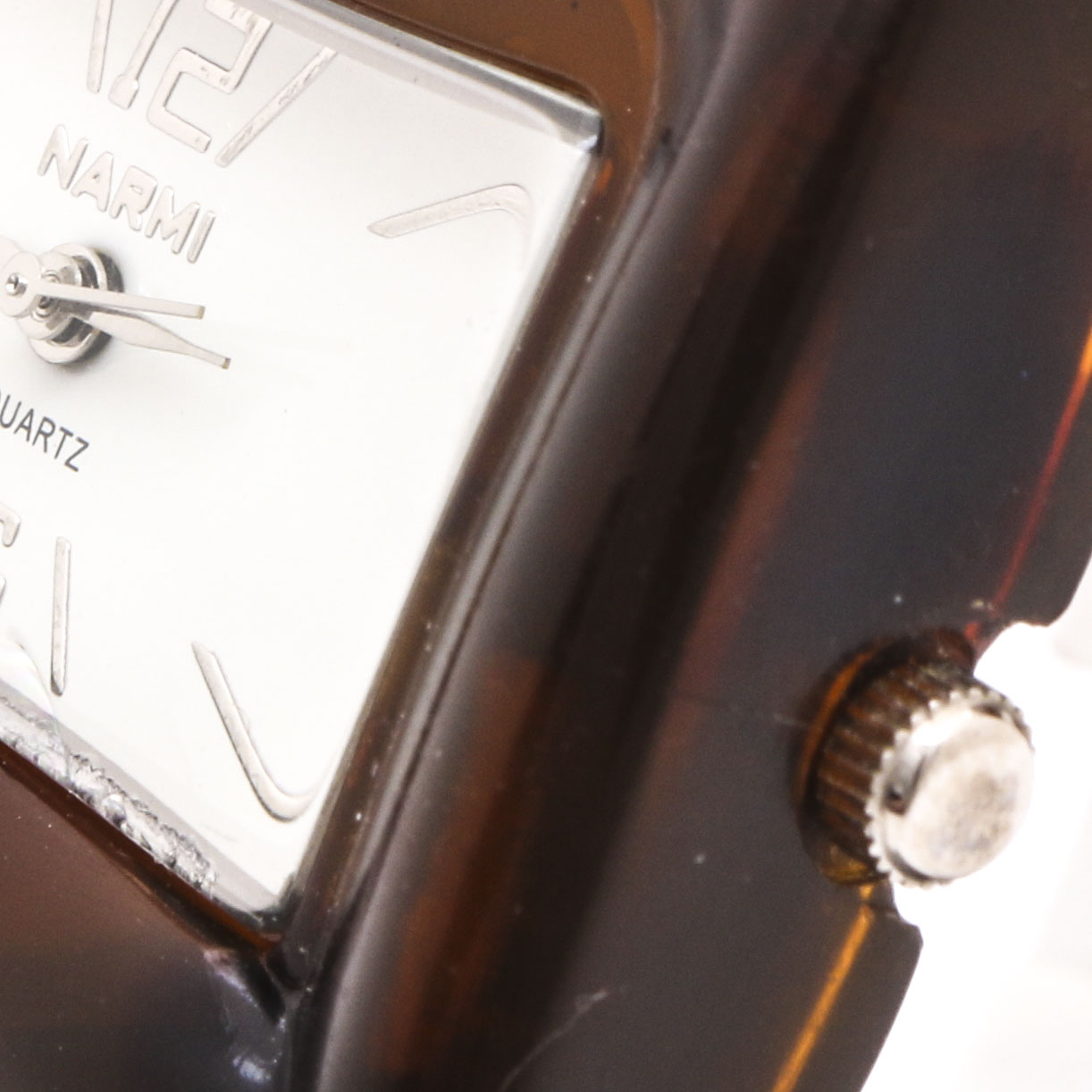 Narmie Quartz Hinged Cuff Watch