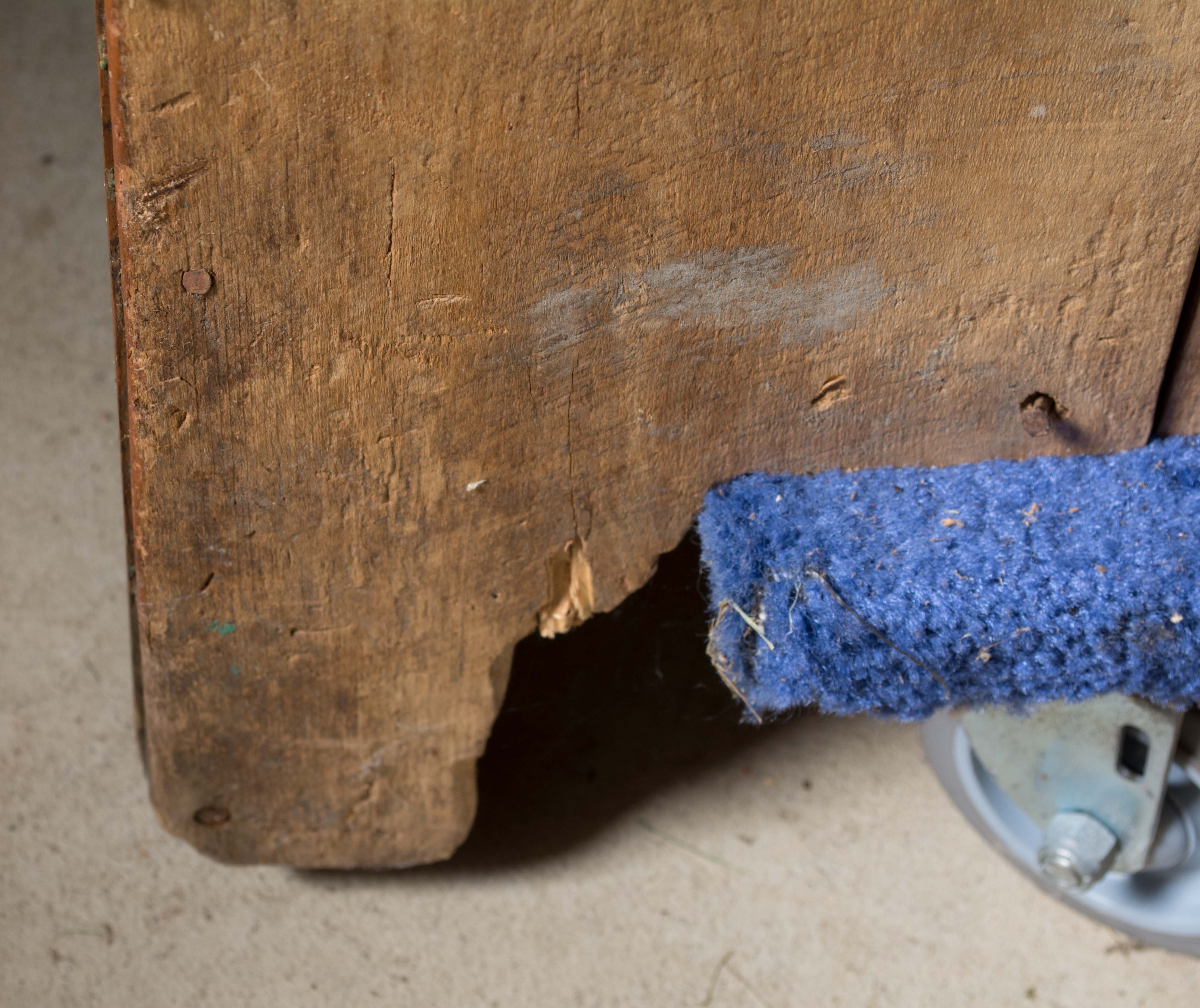 Antique Rustic Cabinet with Stepback Hutch