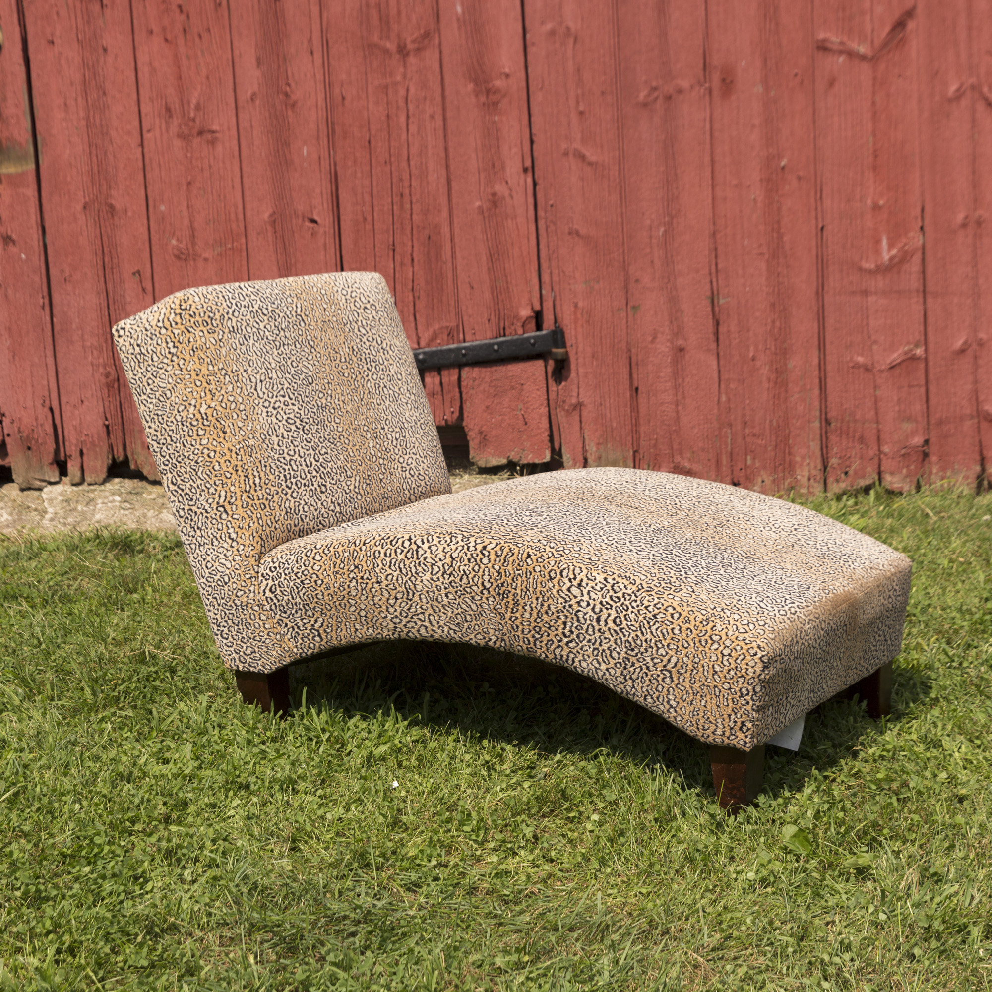 Animal Print Chaise Lounge by Golden Chair, Inc.