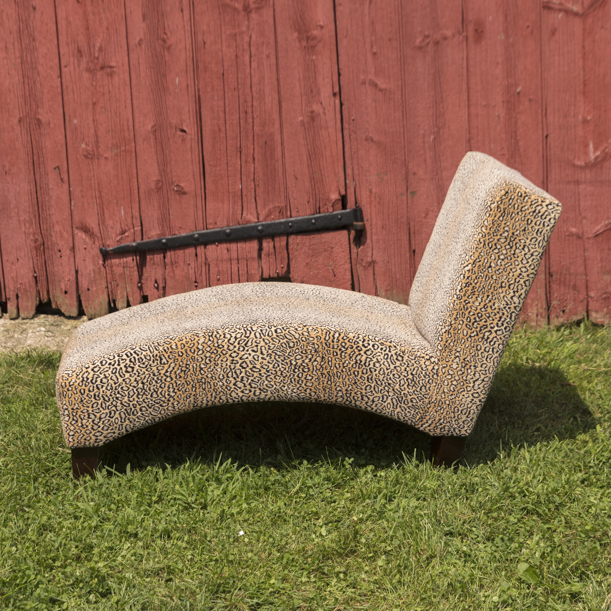 Animal Print Chaise Lounge by Golden Chair, Inc.