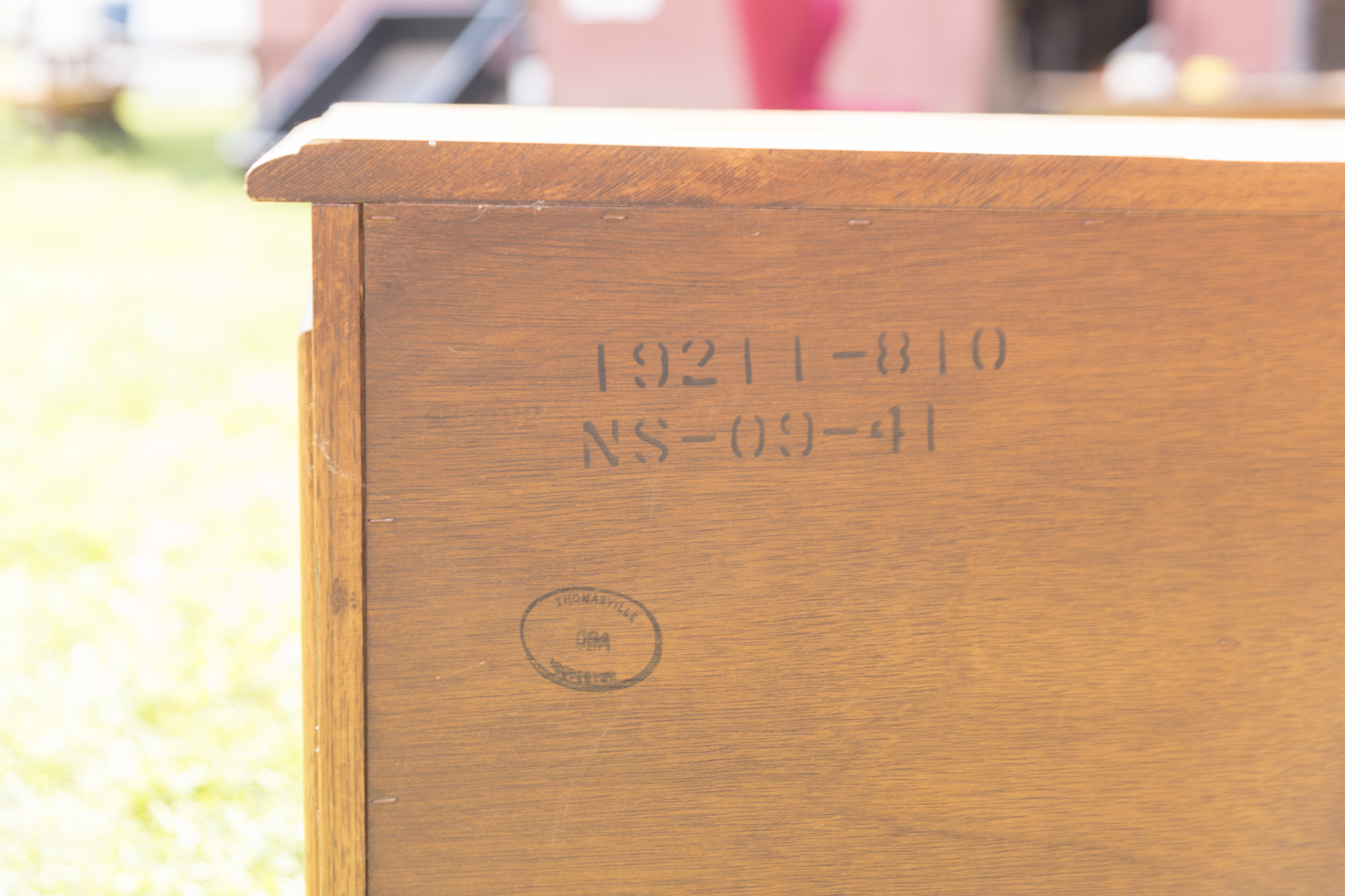 Vintage French Provincial Style Three-Drawer Chest by Thomasville