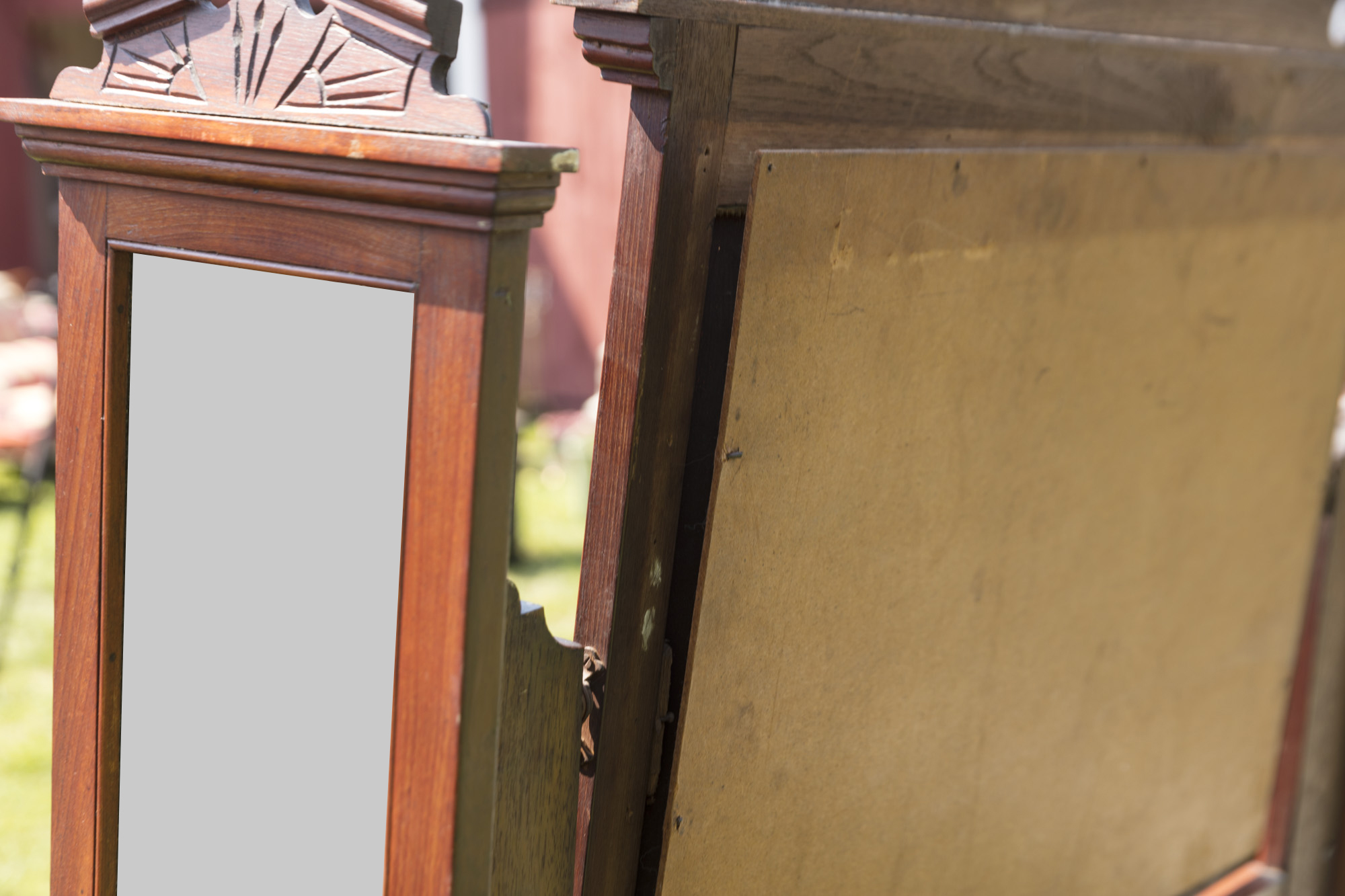 Vintage Eastlake Style Dresser with Vanity Mirrors