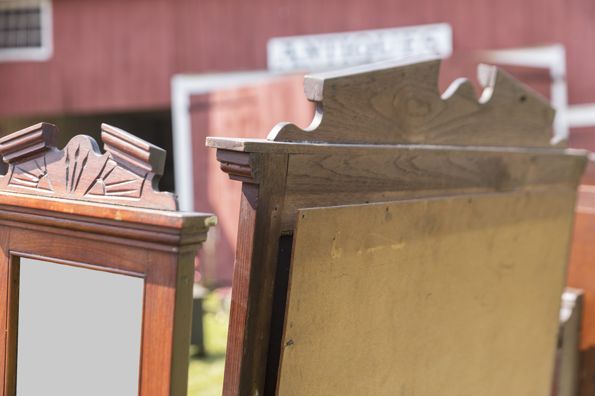 Vintage Eastlake Style Dresser with Vanity Mirrors