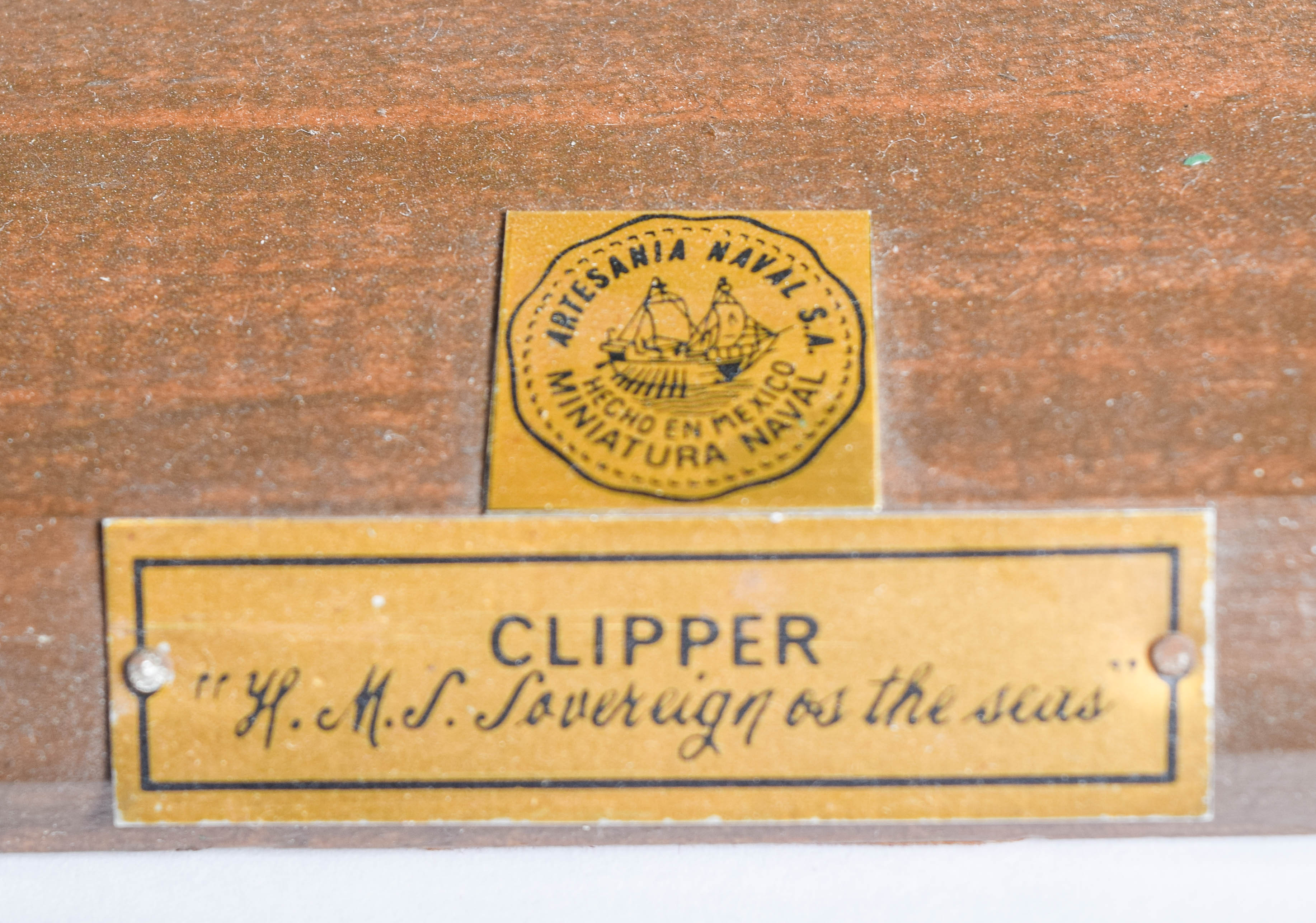 H.M.S. Sovereign of the Seas Model Ship