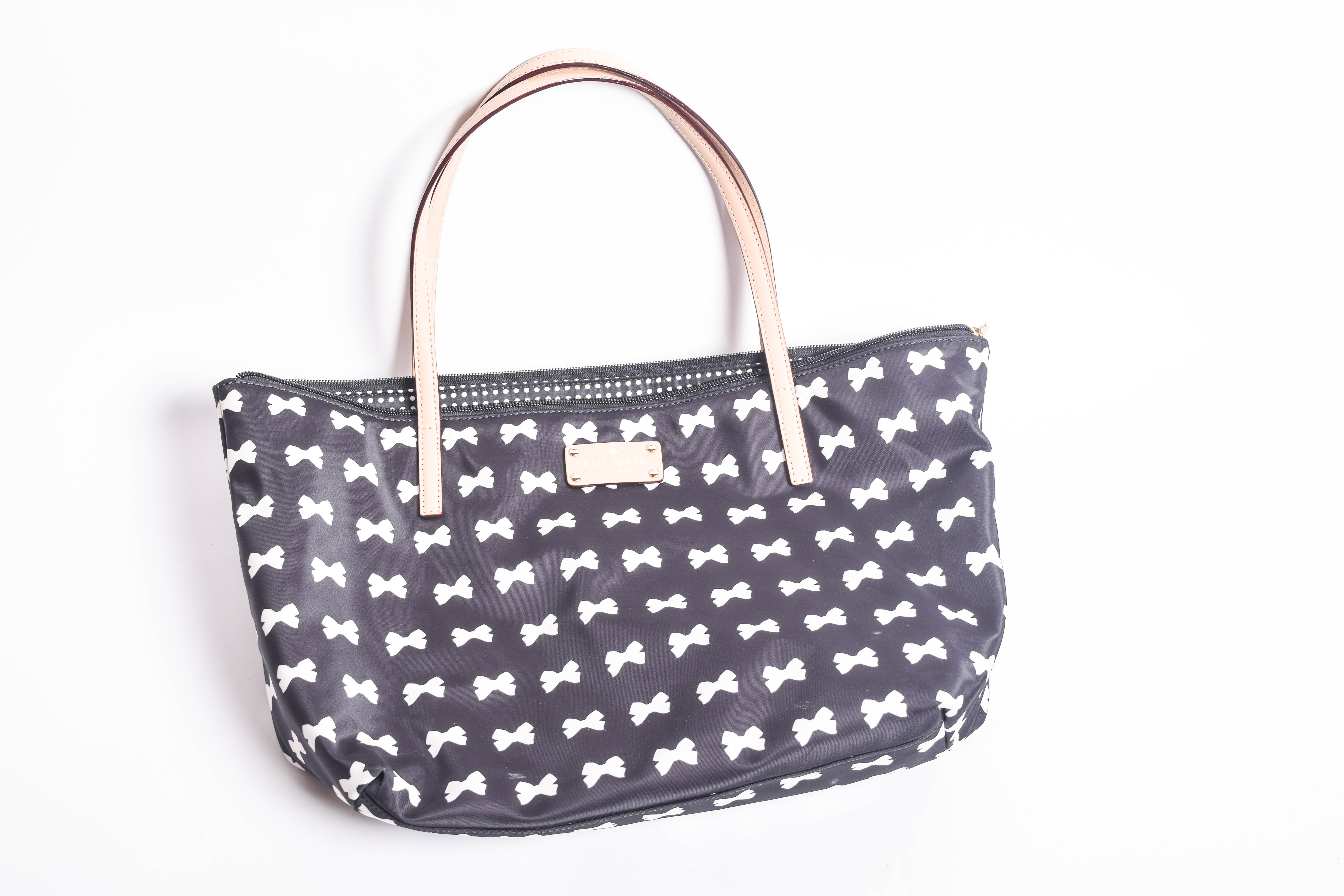 Kate Spade Tote Bag with Matching Toiletry Bag