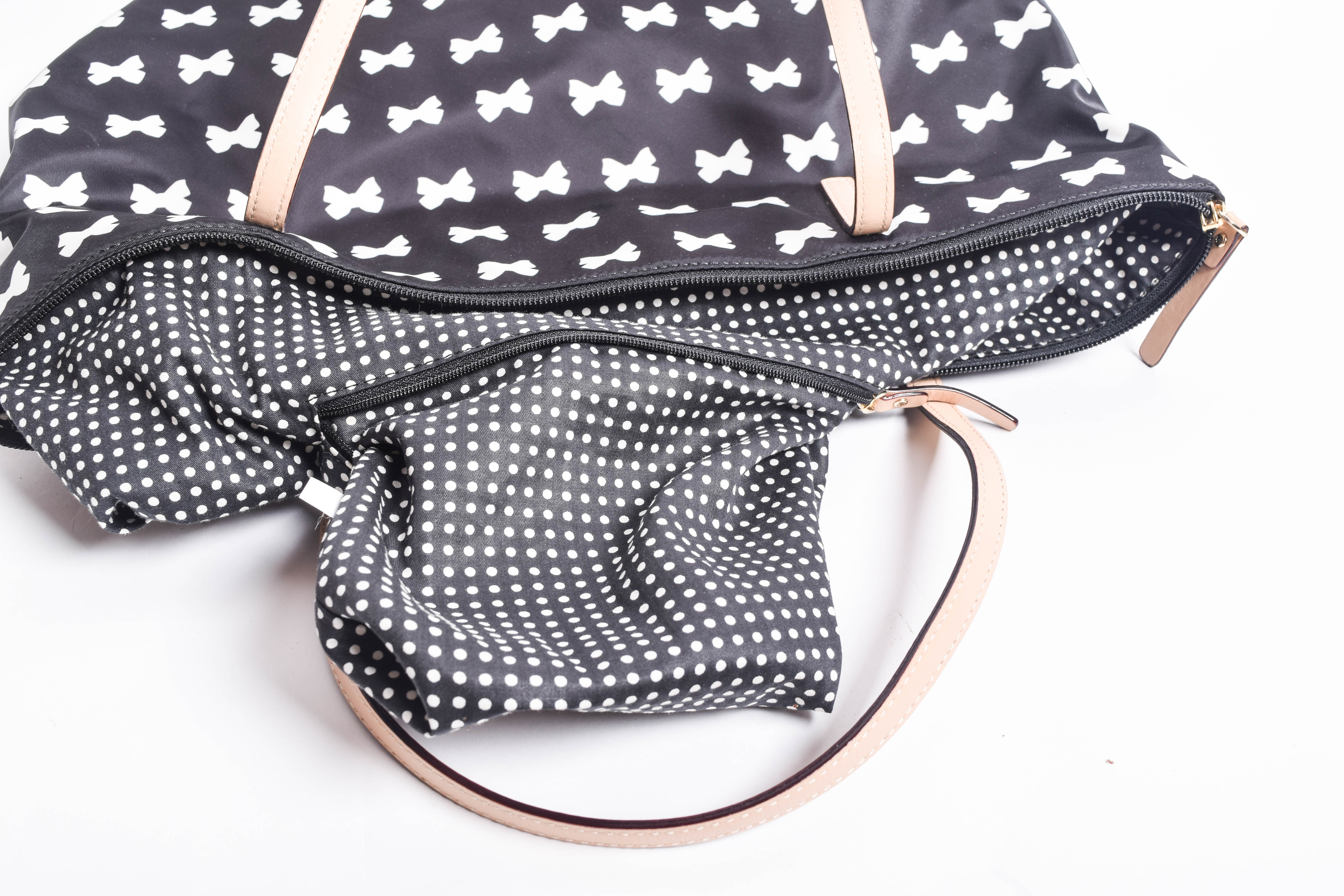 Kate Spade Tote Bag with Matching Toiletry Bag