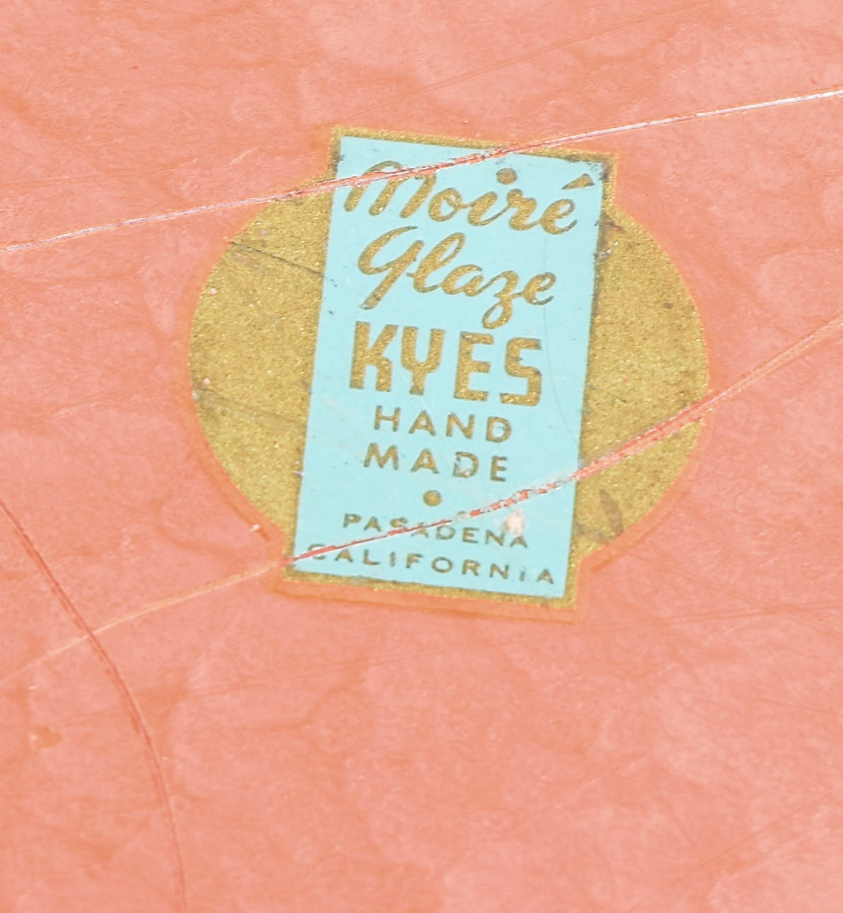 Art Deco Tray by Moire Glaze Keys