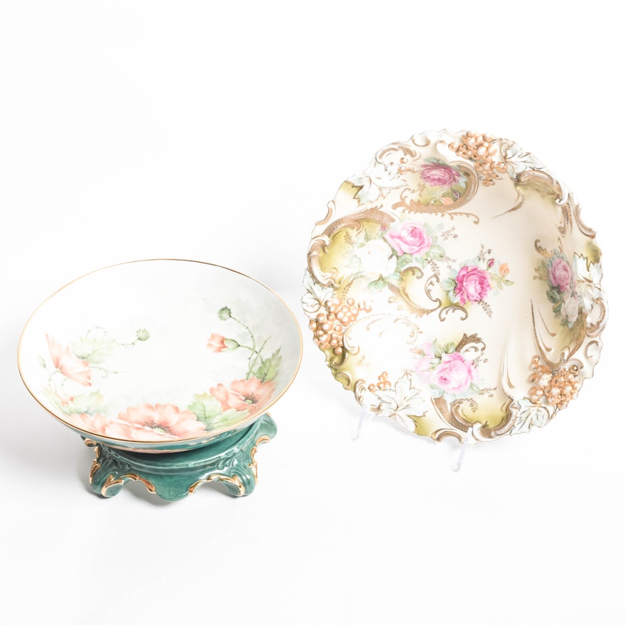 Pair of Antique Porcelain Bowls