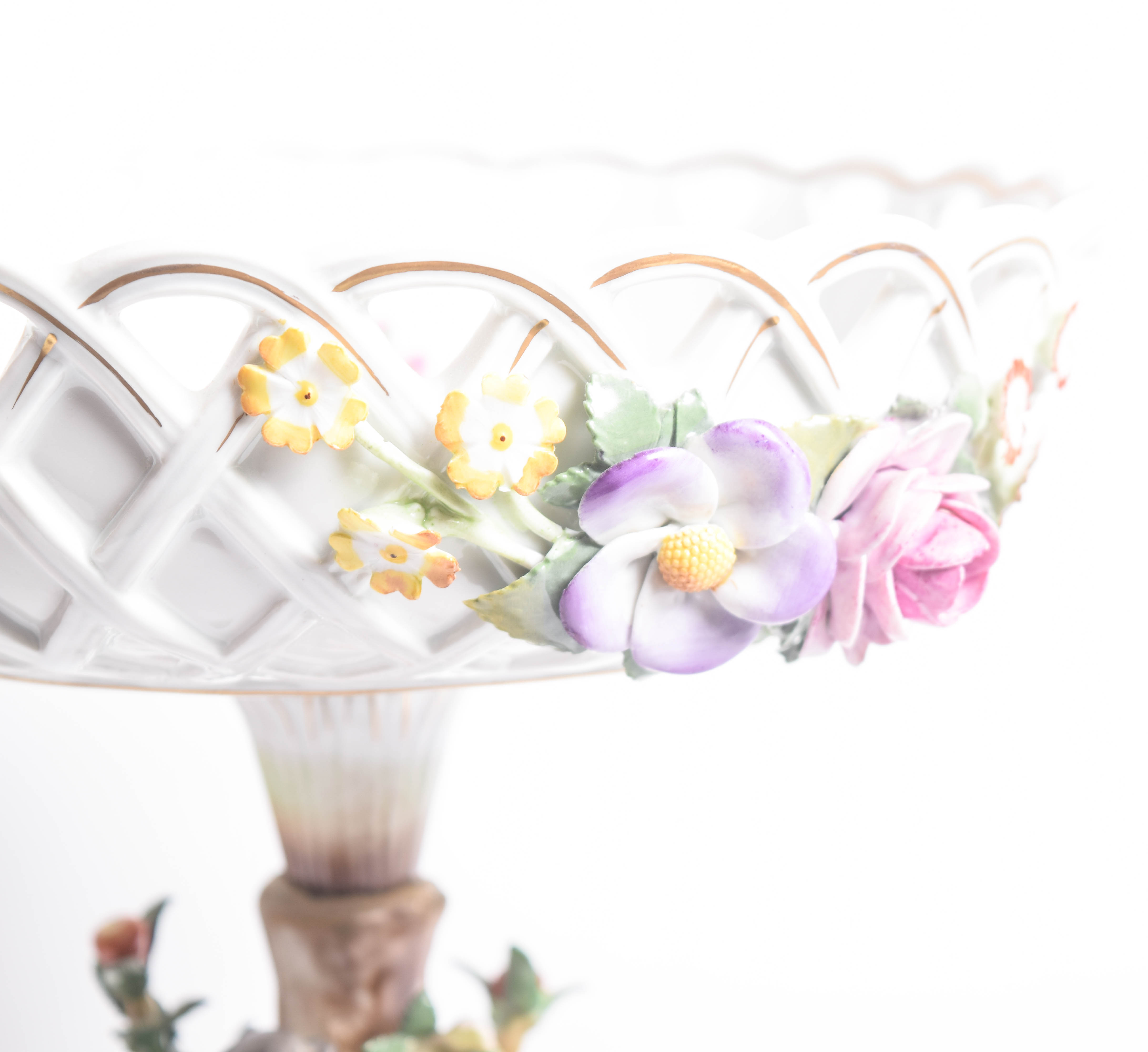 Von Schierholz Porcelain Compote