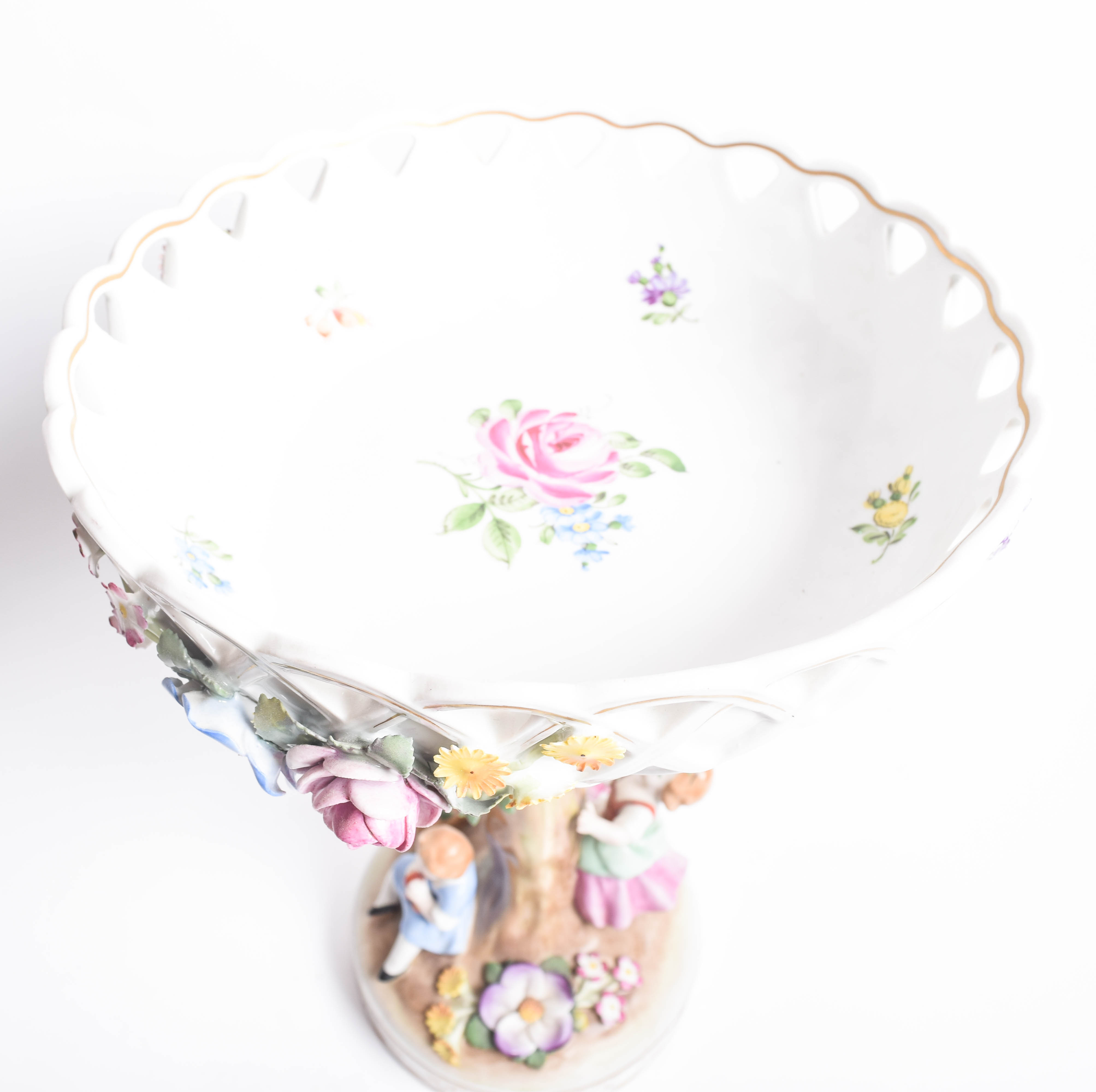 Von Schierholz Porcelain Compote