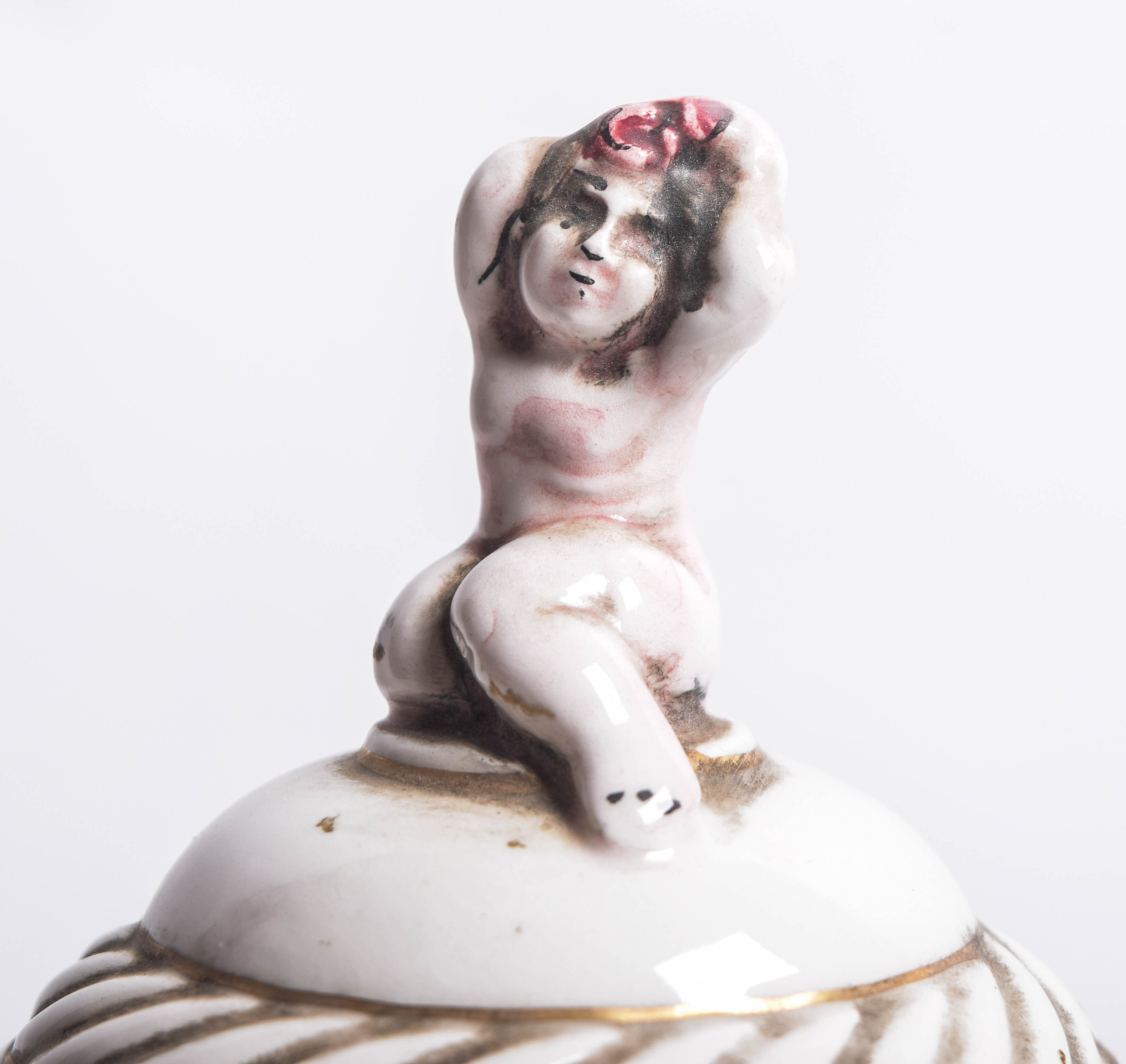 Capodimonte Porcelain Plate and Beer Stein