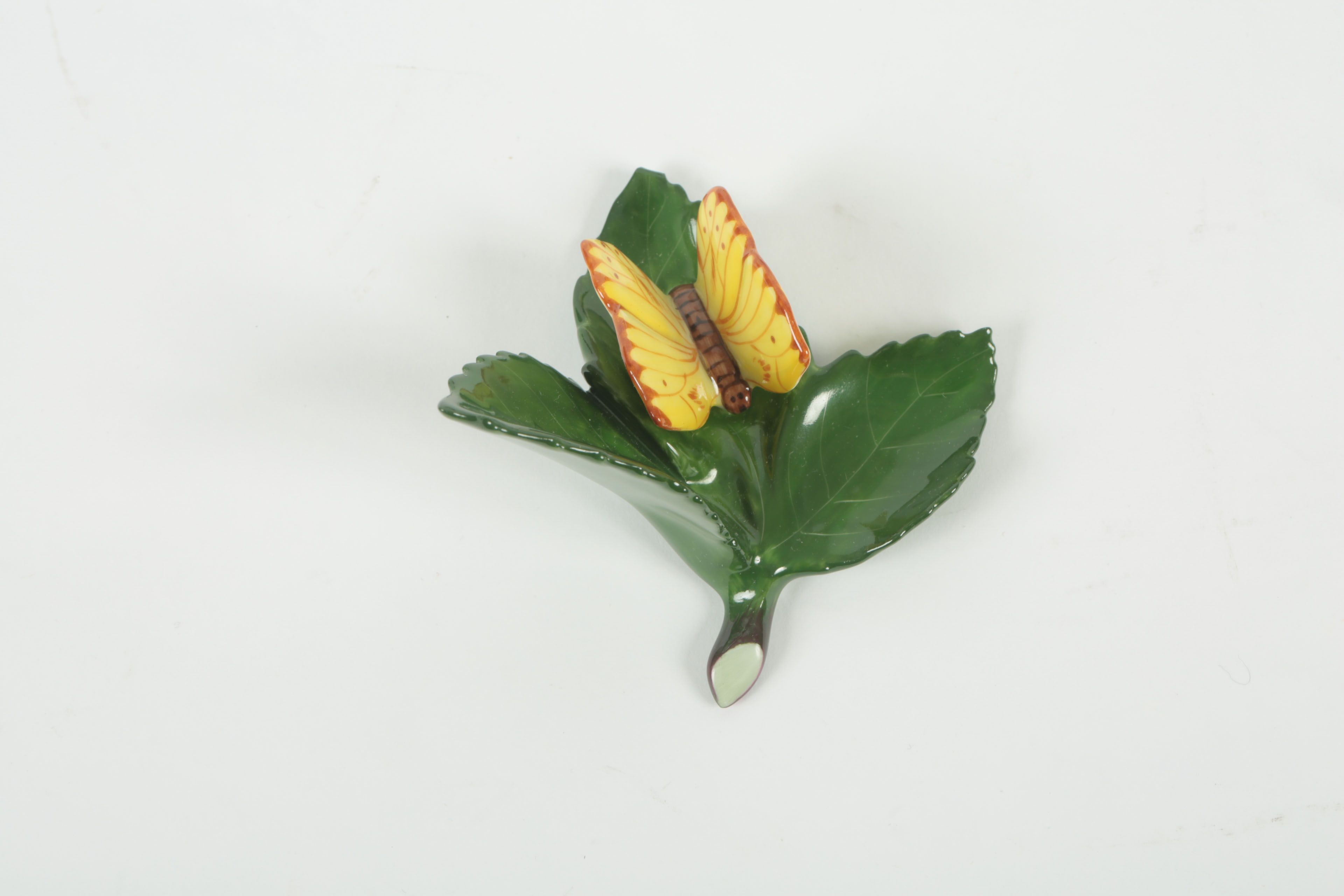 Herend-Hungary Butterfly Placecard Holders