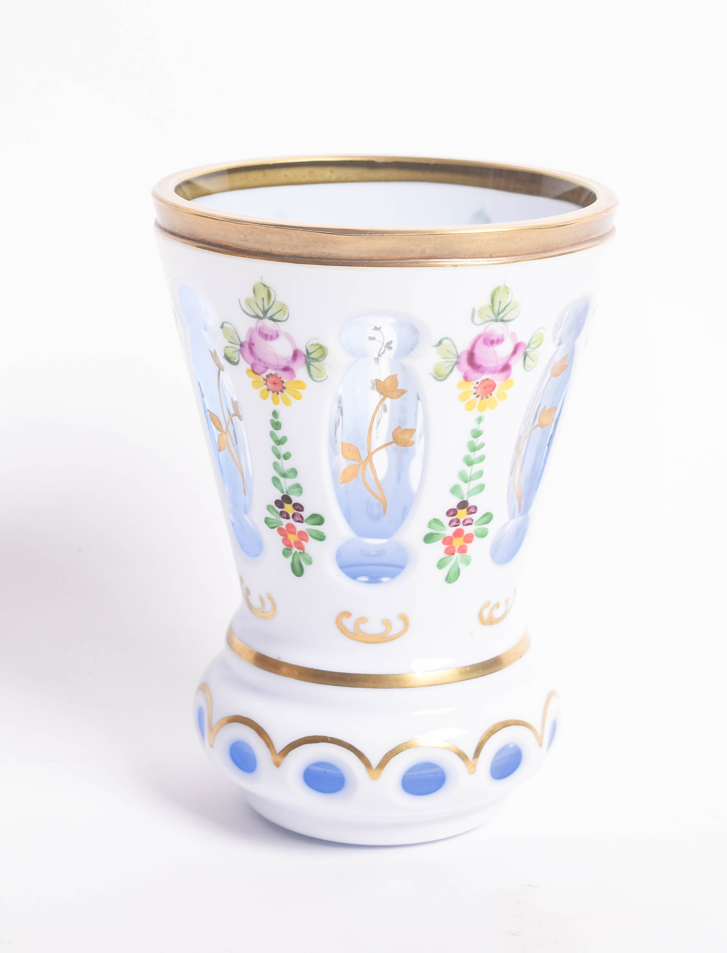 Pair of Cased Crystal Bud Vases