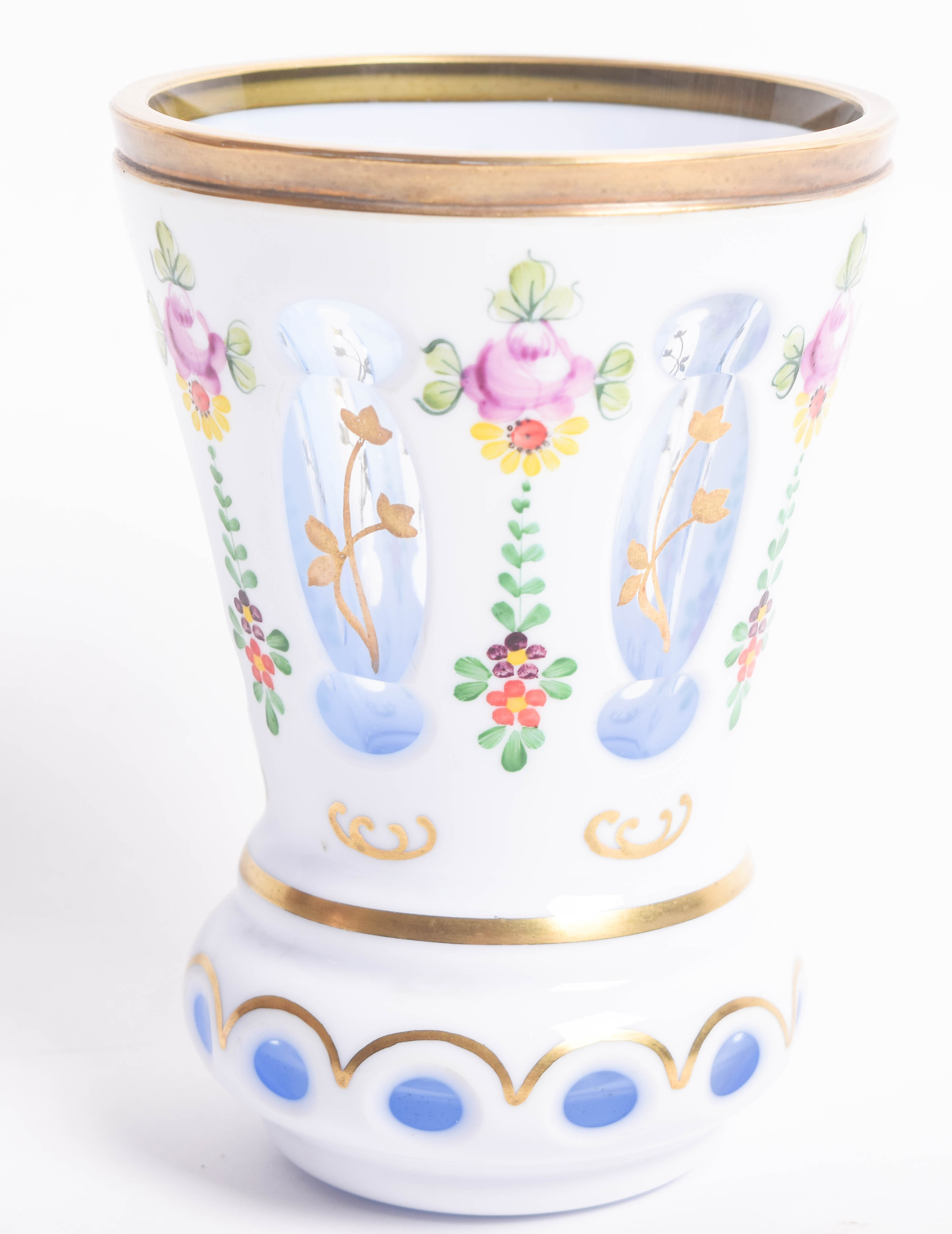 Pair of Cased Crystal Bud Vases