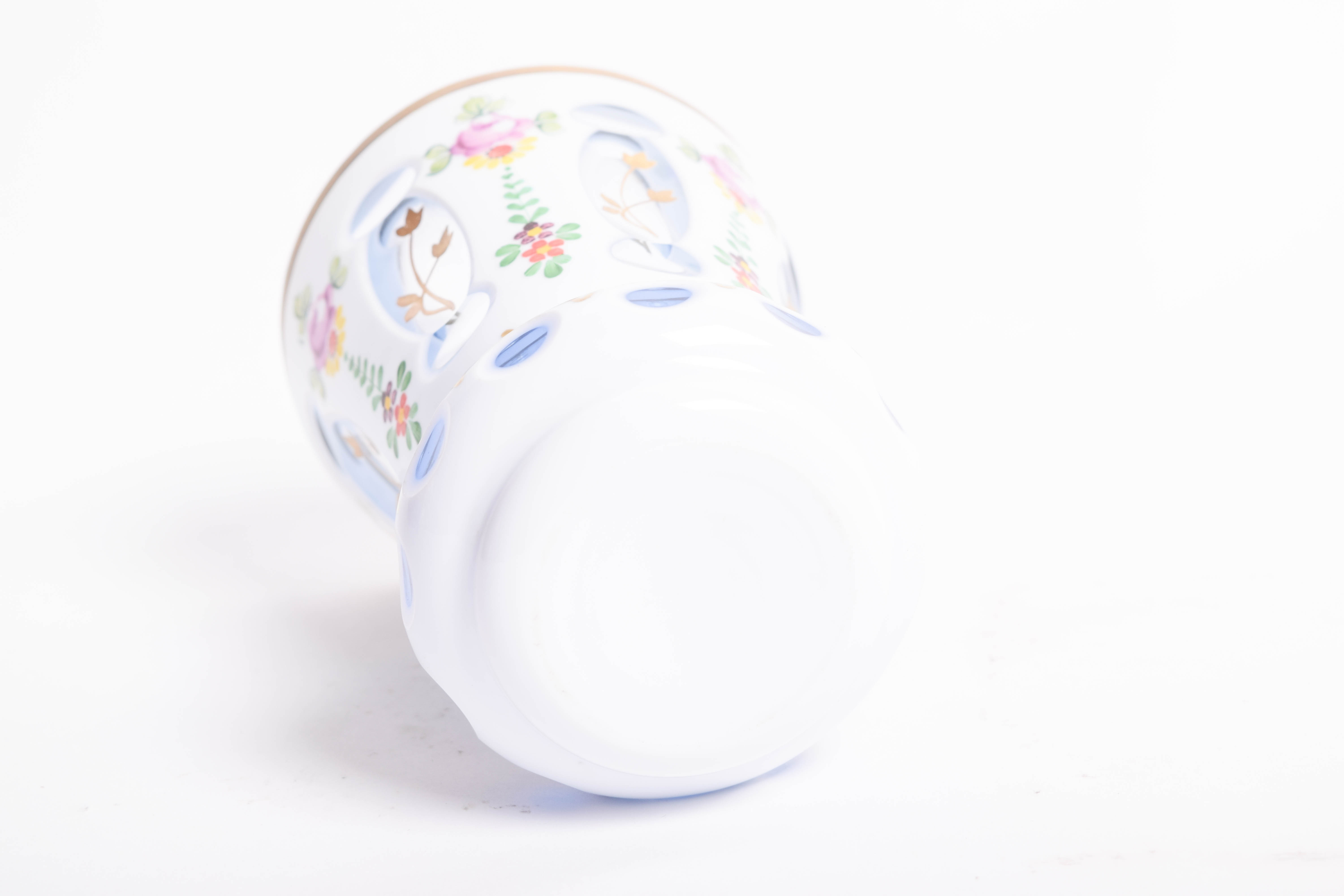 Pair of Cased Crystal Bud Vases