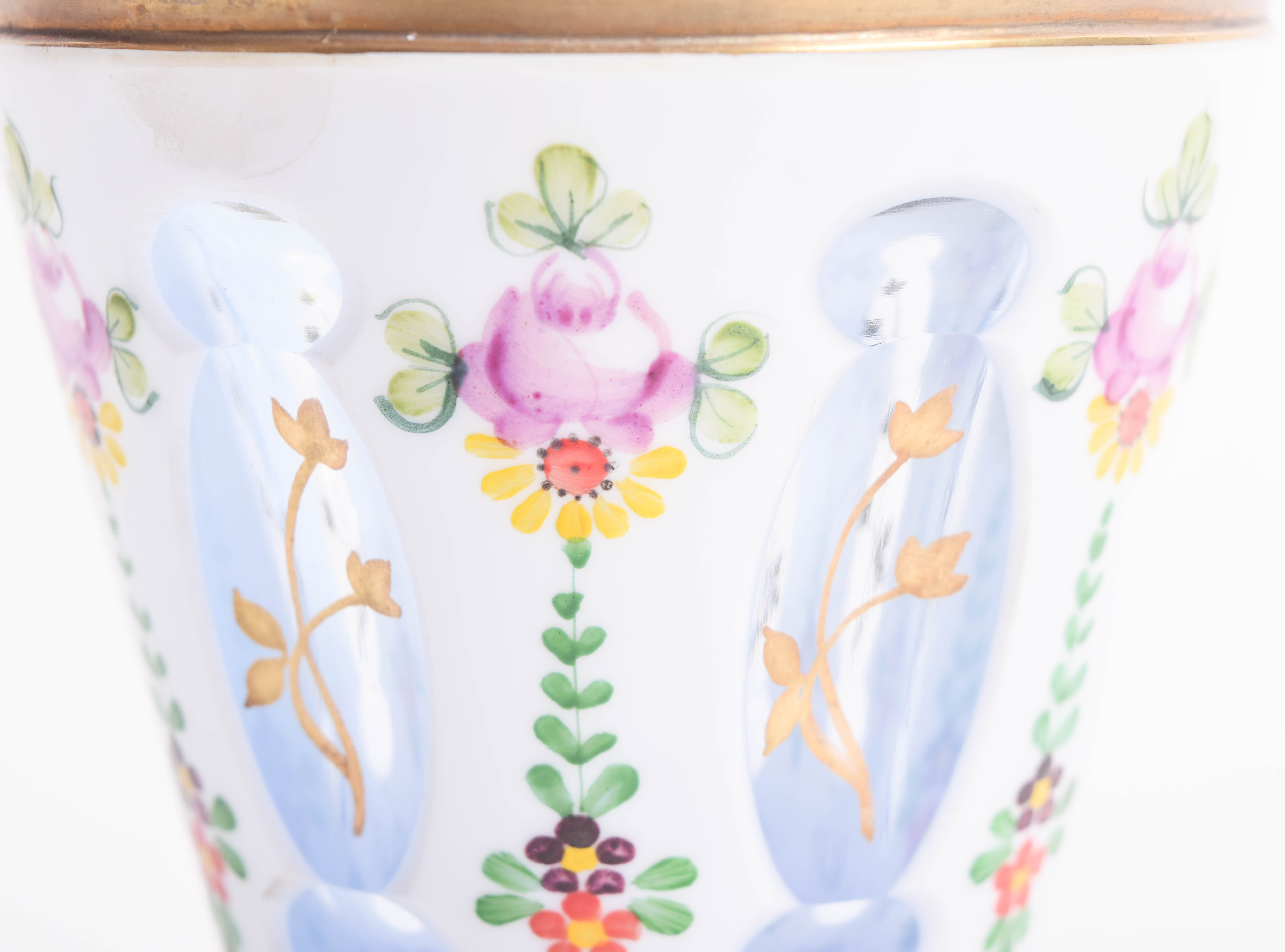 Pair of Cased Crystal Bud Vases