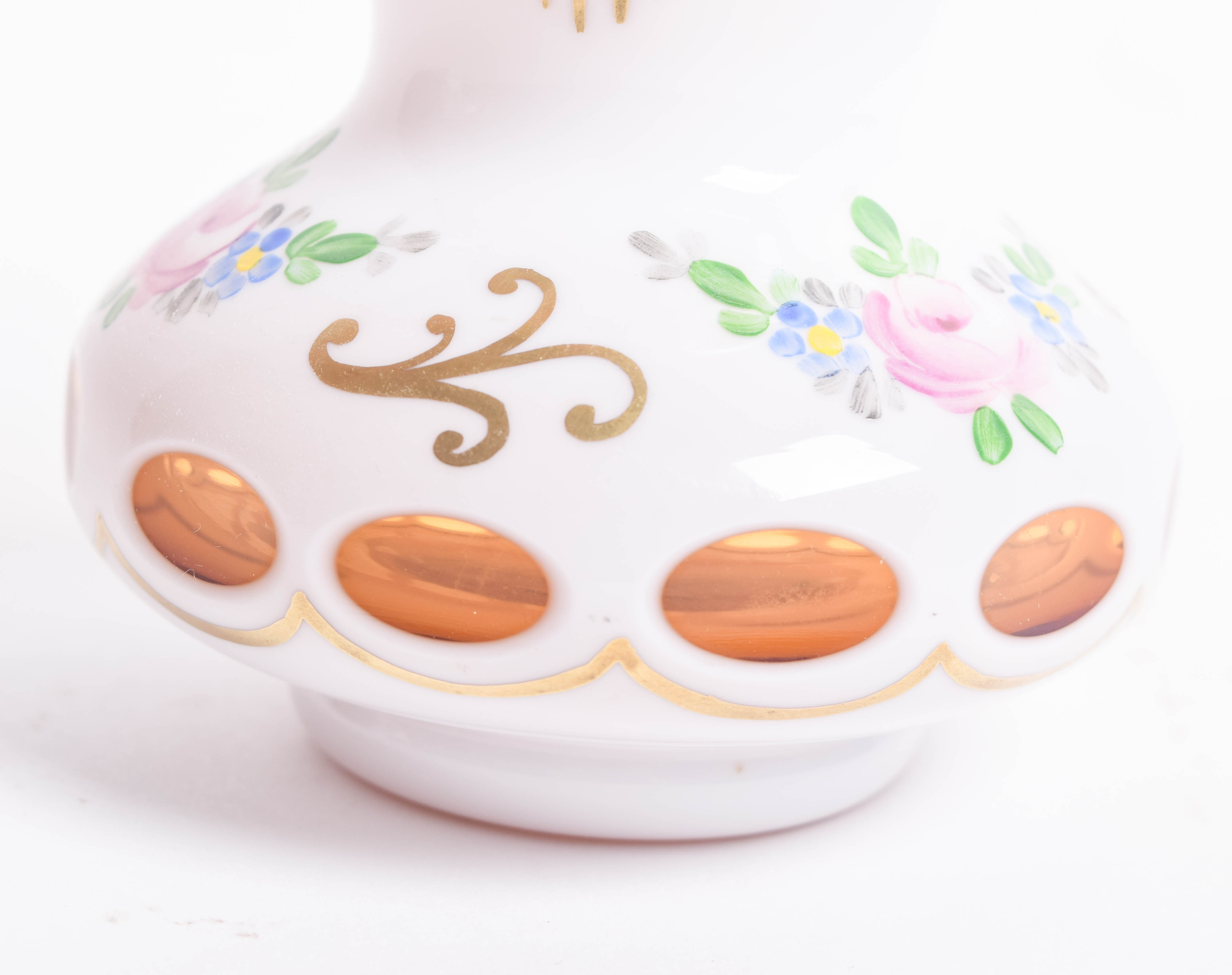 Pair of Cased Crystal Bud Vases