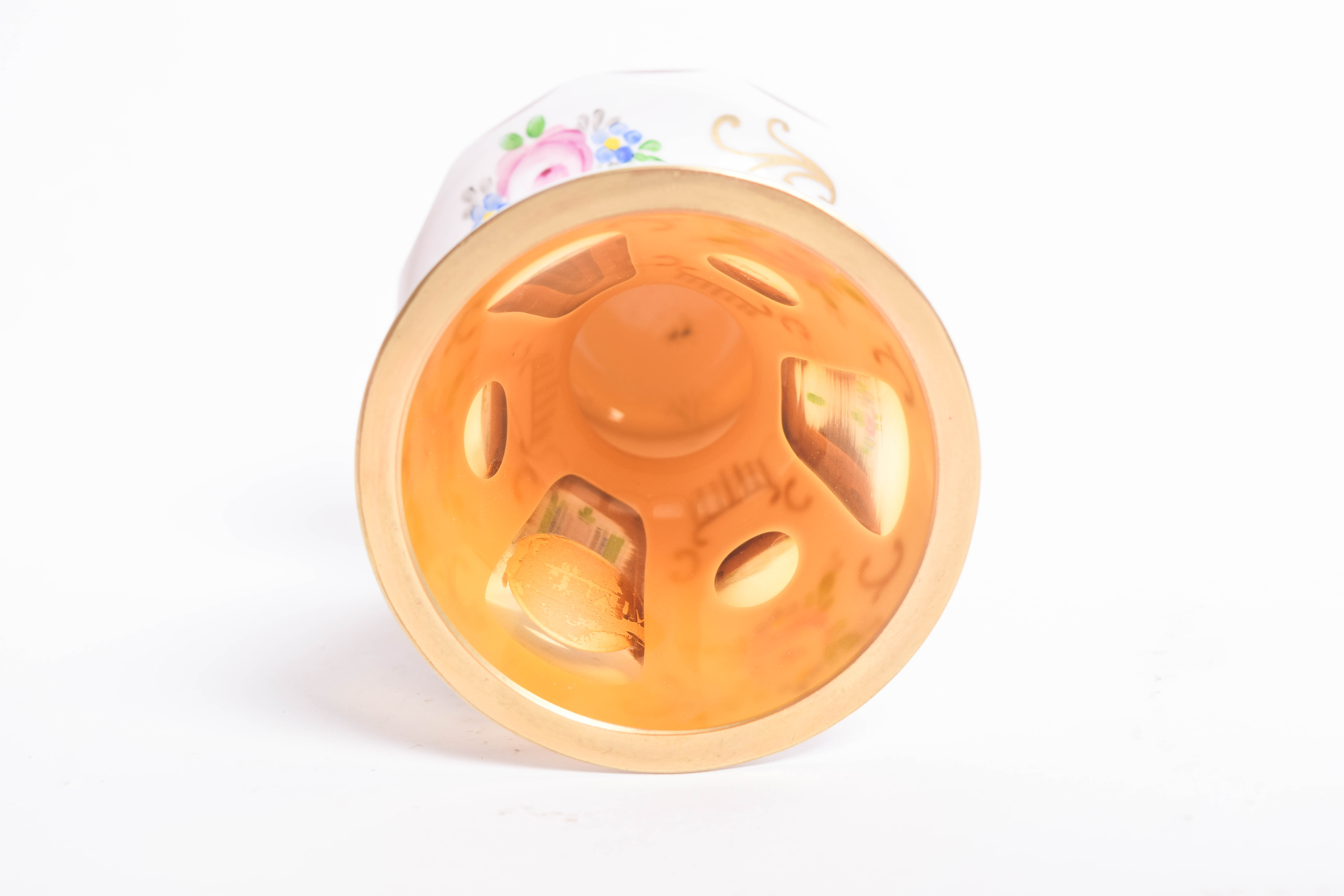 Pair of Cased Crystal Bud Vases