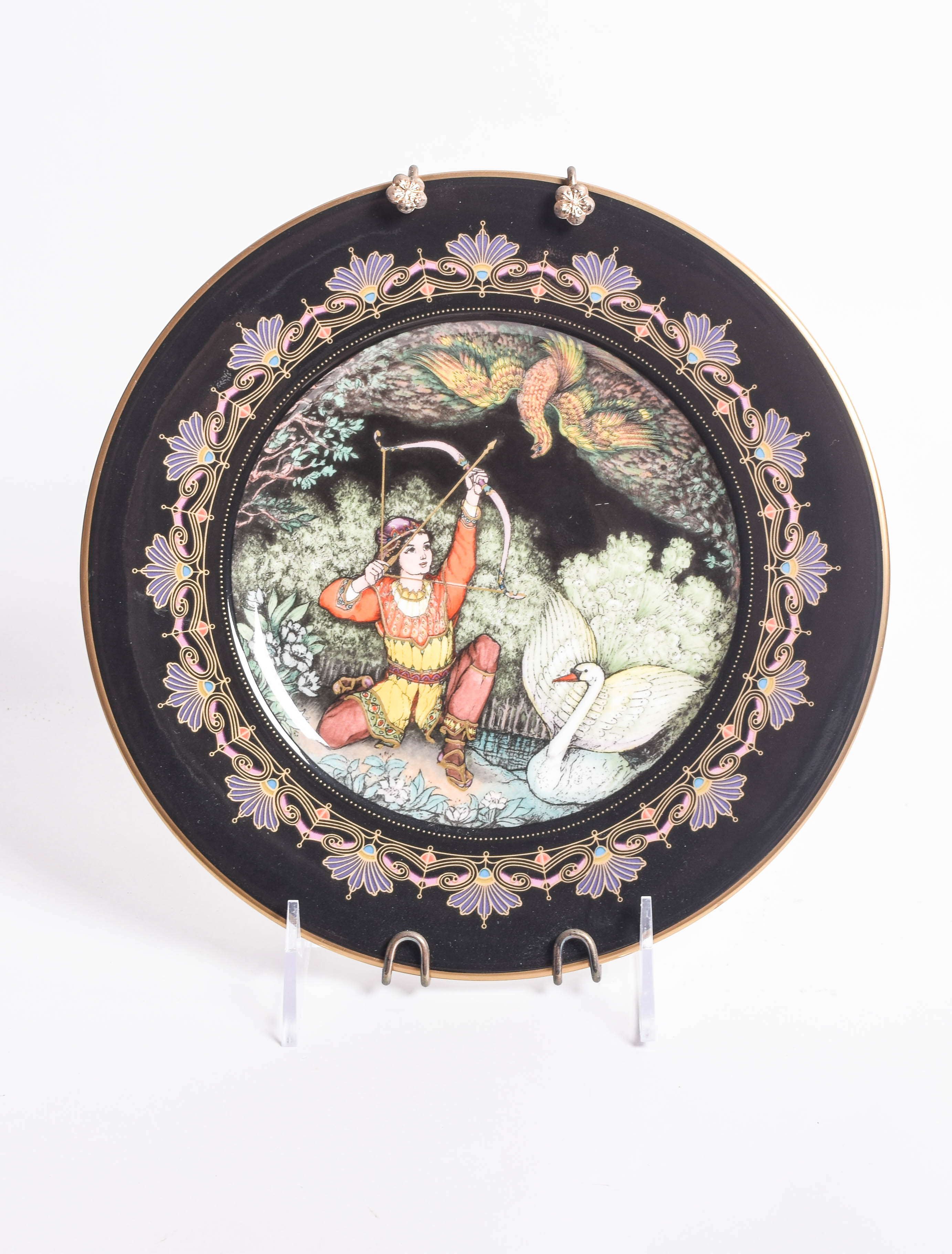 Pair of Marchen Aus Dem Alten Russland Limited Edition Porcelain Plates