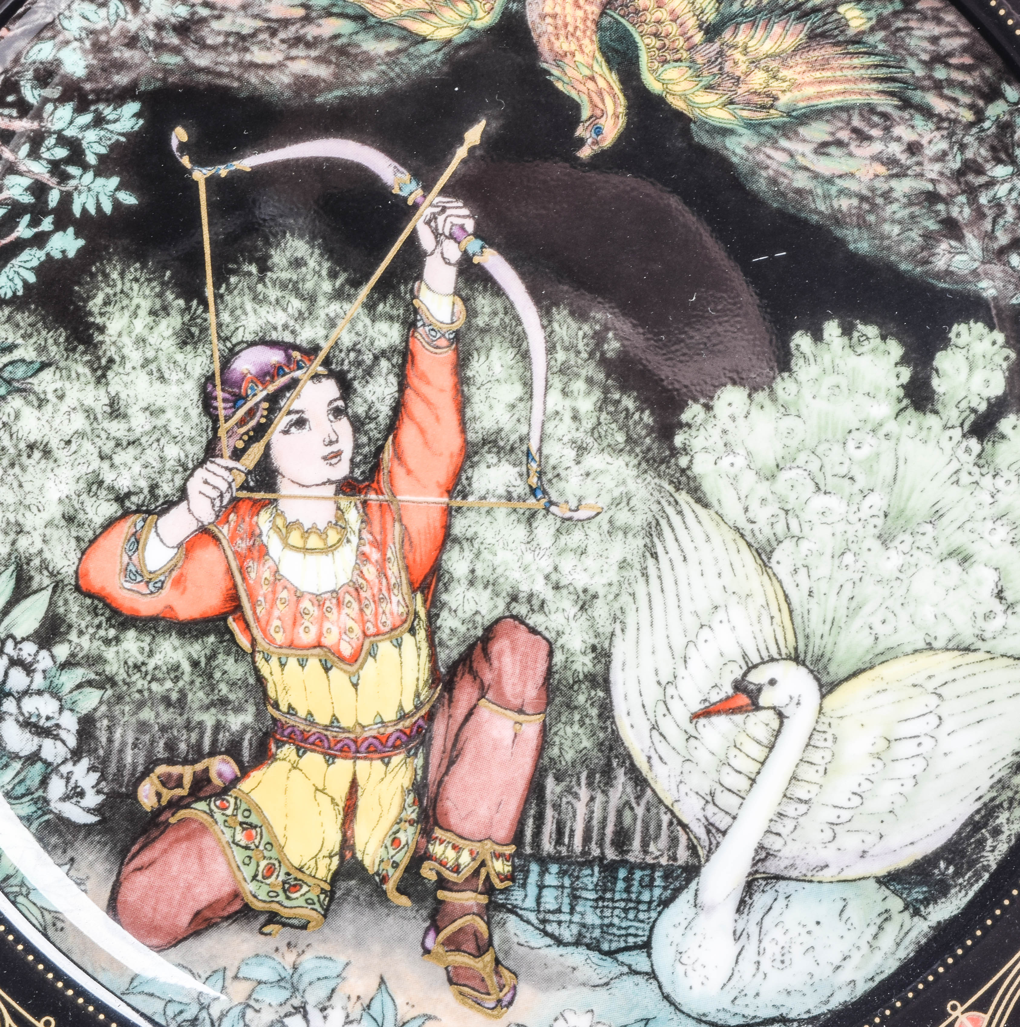 Pair of Marchen Aus Dem Alten Russland Limited Edition Porcelain Plates