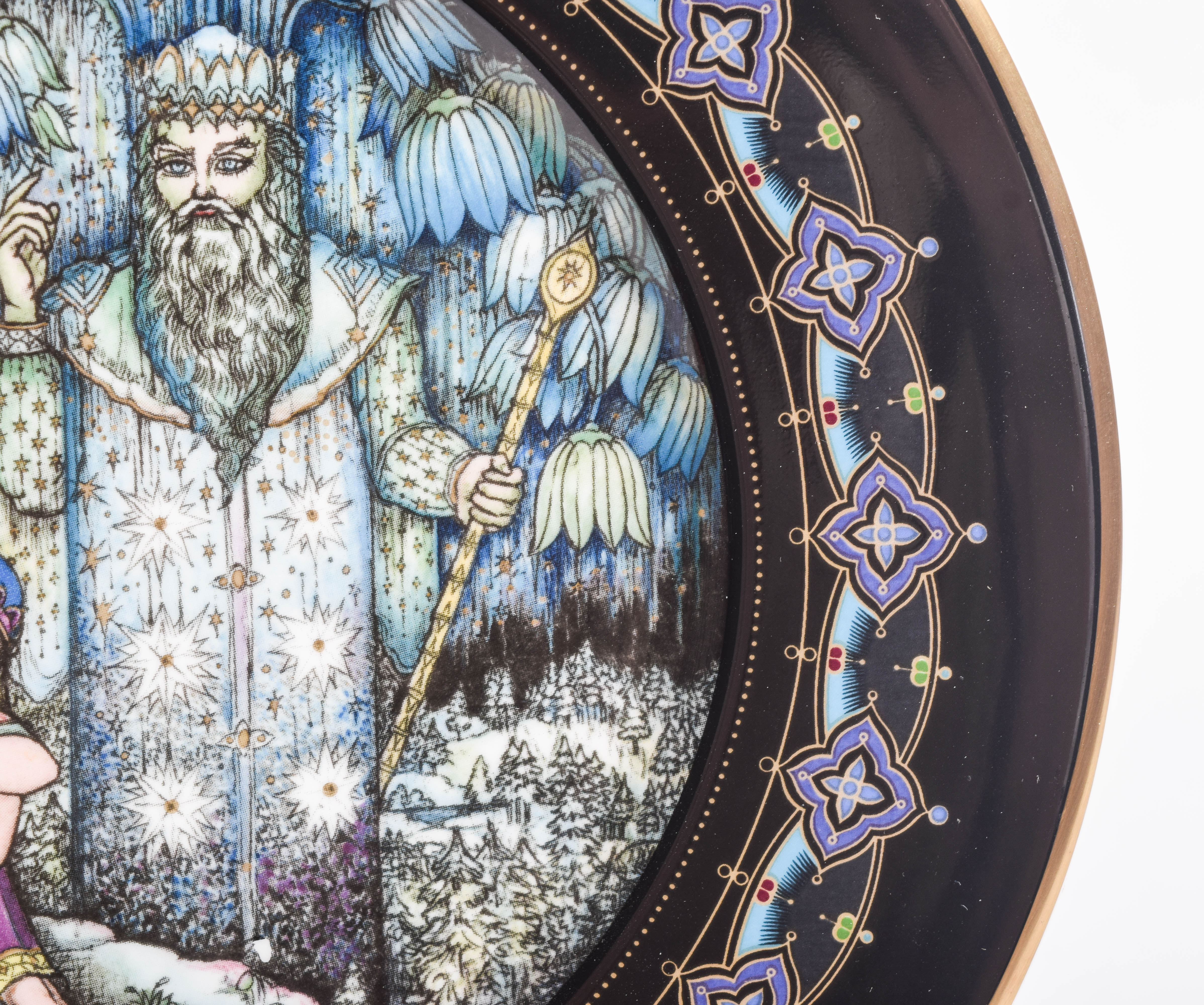 Pair of Marchen Aus Dem Alten Russland Limited Edition Porcelain Plates