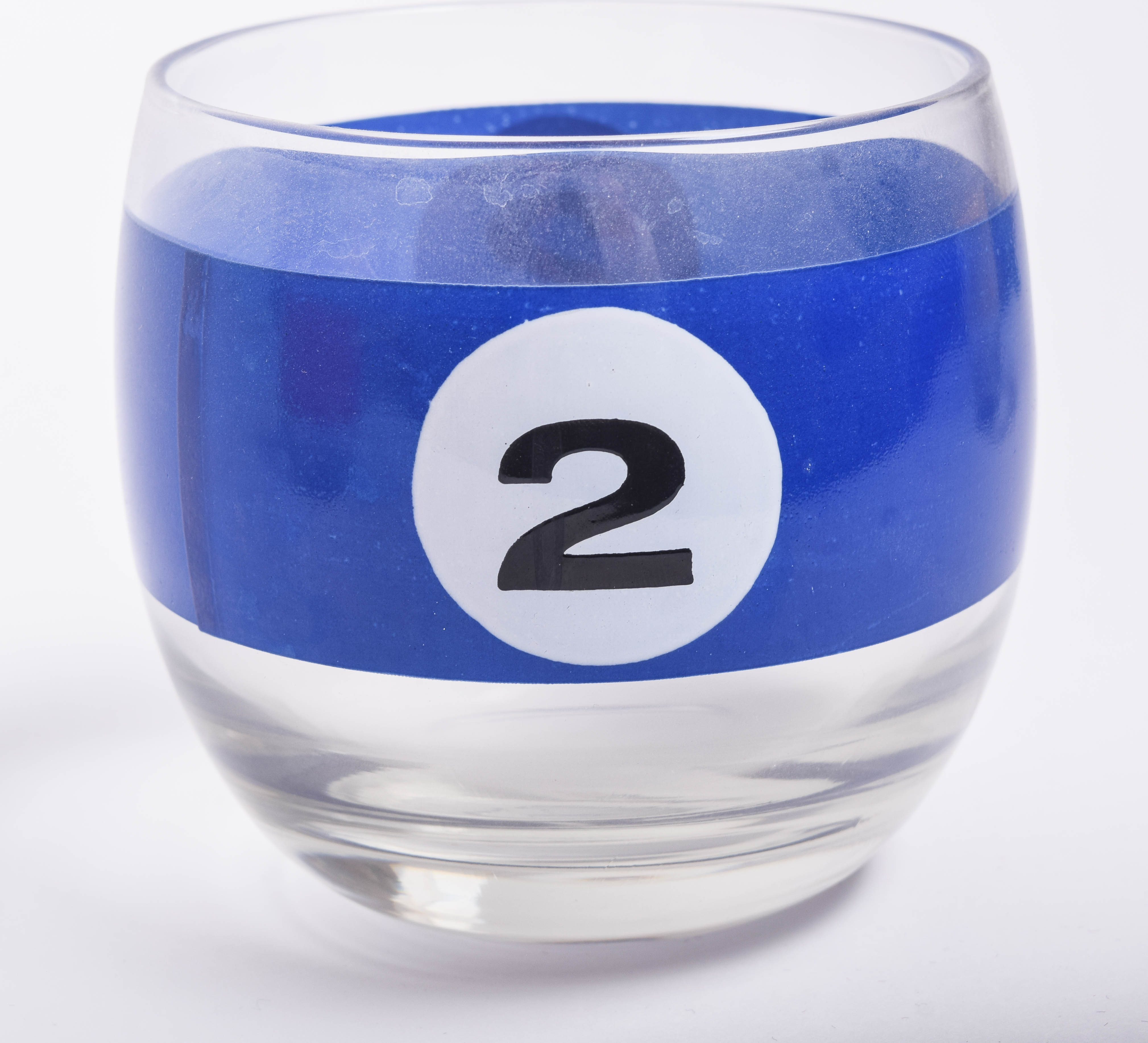 Set of Vintage Cora Billiard Ball Tumblers