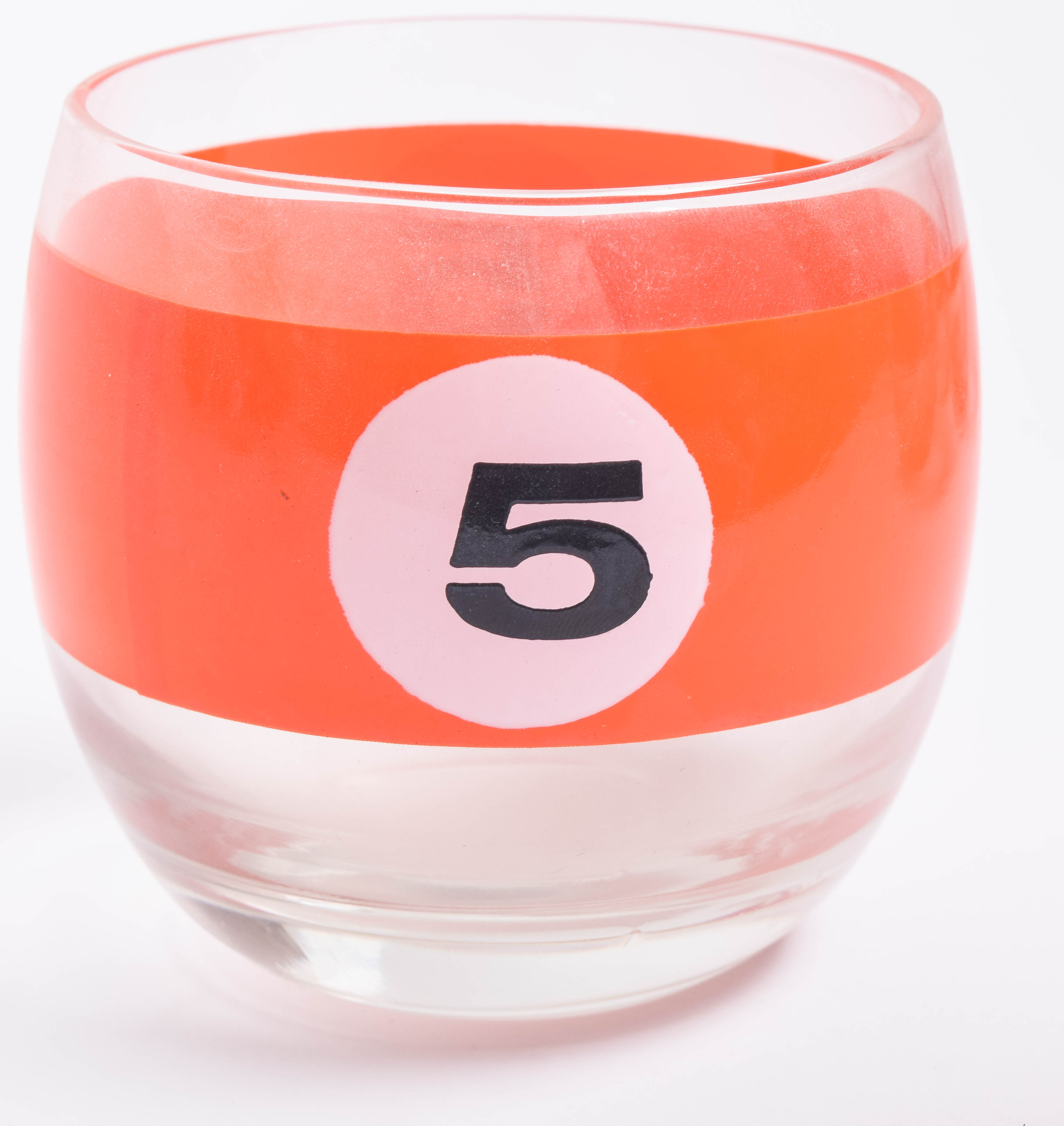 Set of Vintage Cora Billiard Ball Tumblers