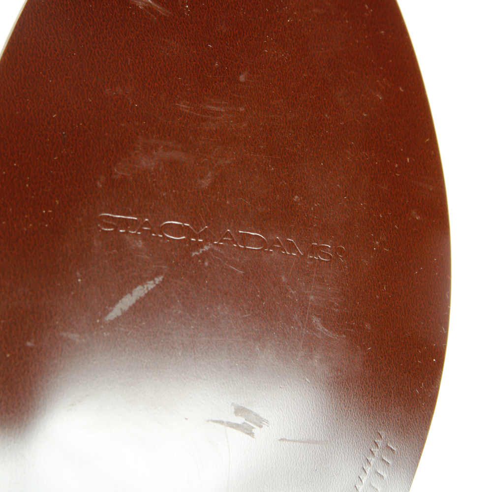 Two Pairs of Stacey Adams Snakeskin Loafers