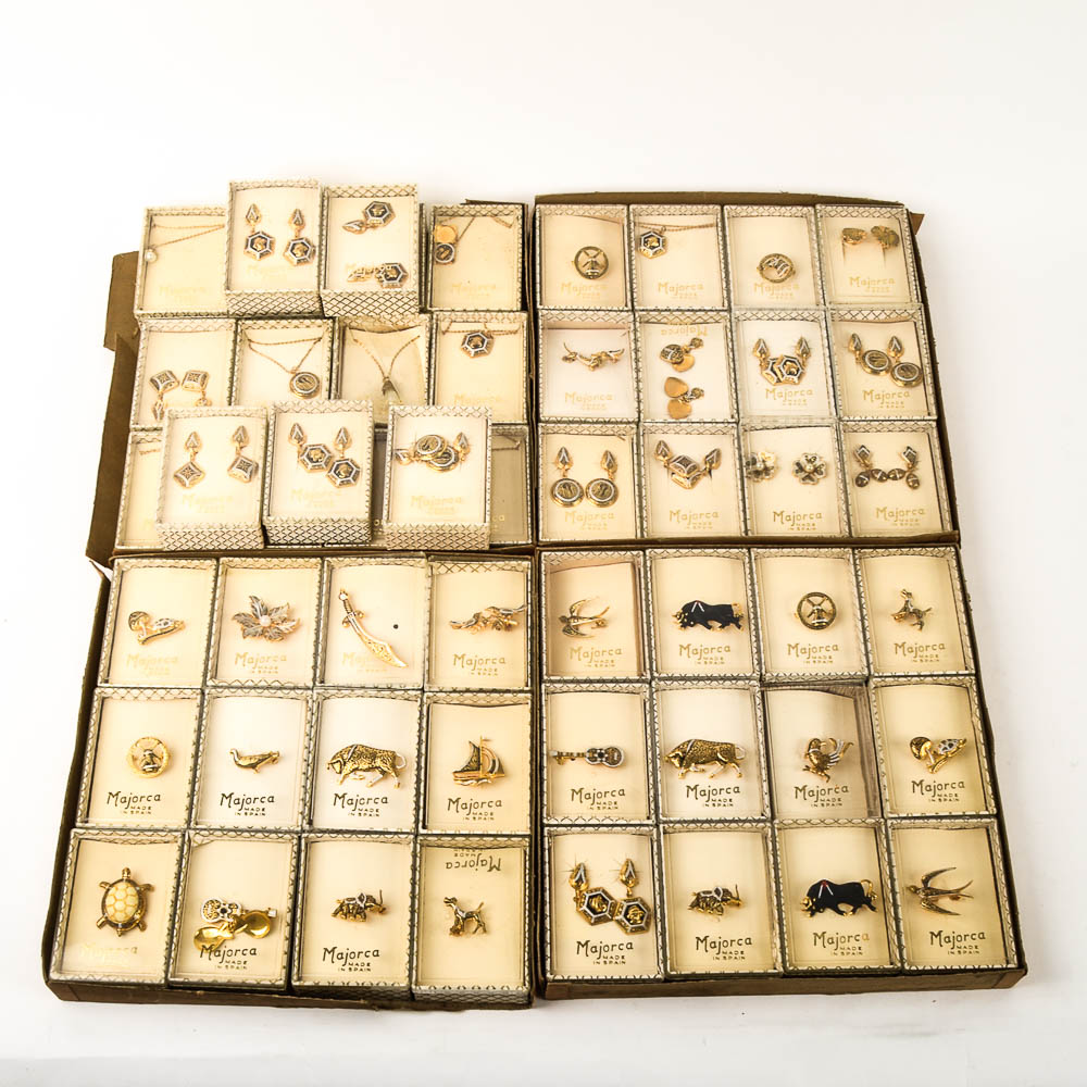 Vintage Costume Jewelry from Majorca Spain