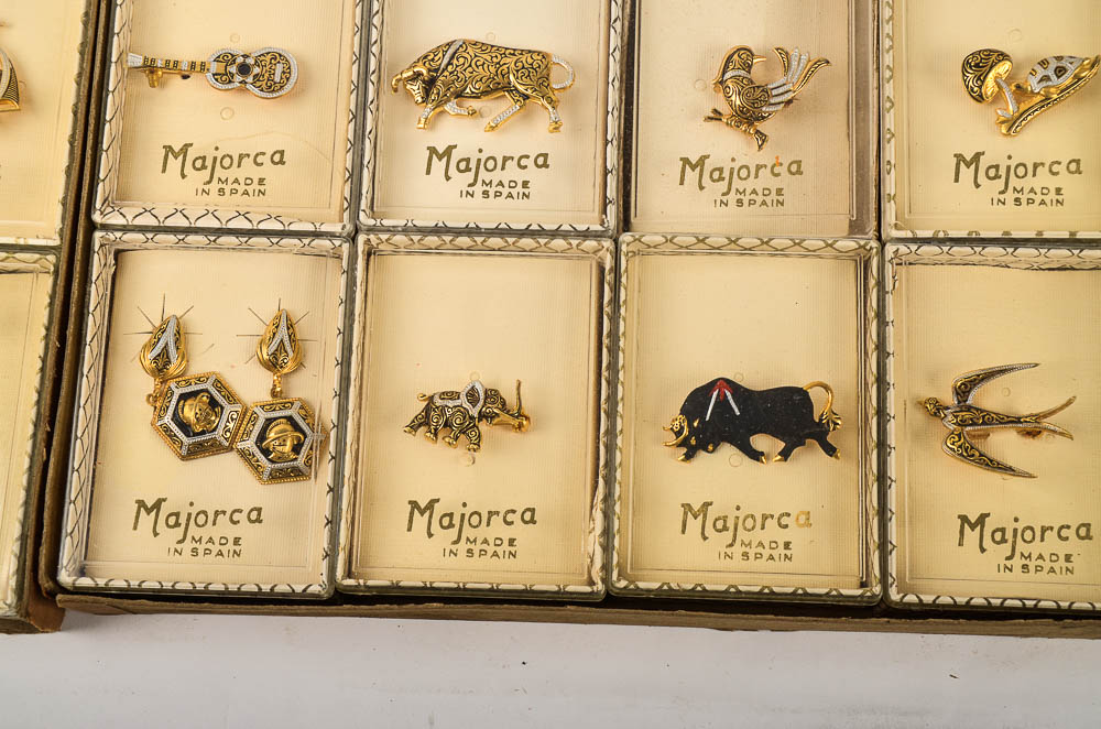 Vintage Costume Jewelry from Majorca Spain