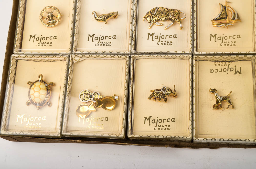 Vintage Costume Jewelry from Majorca Spain