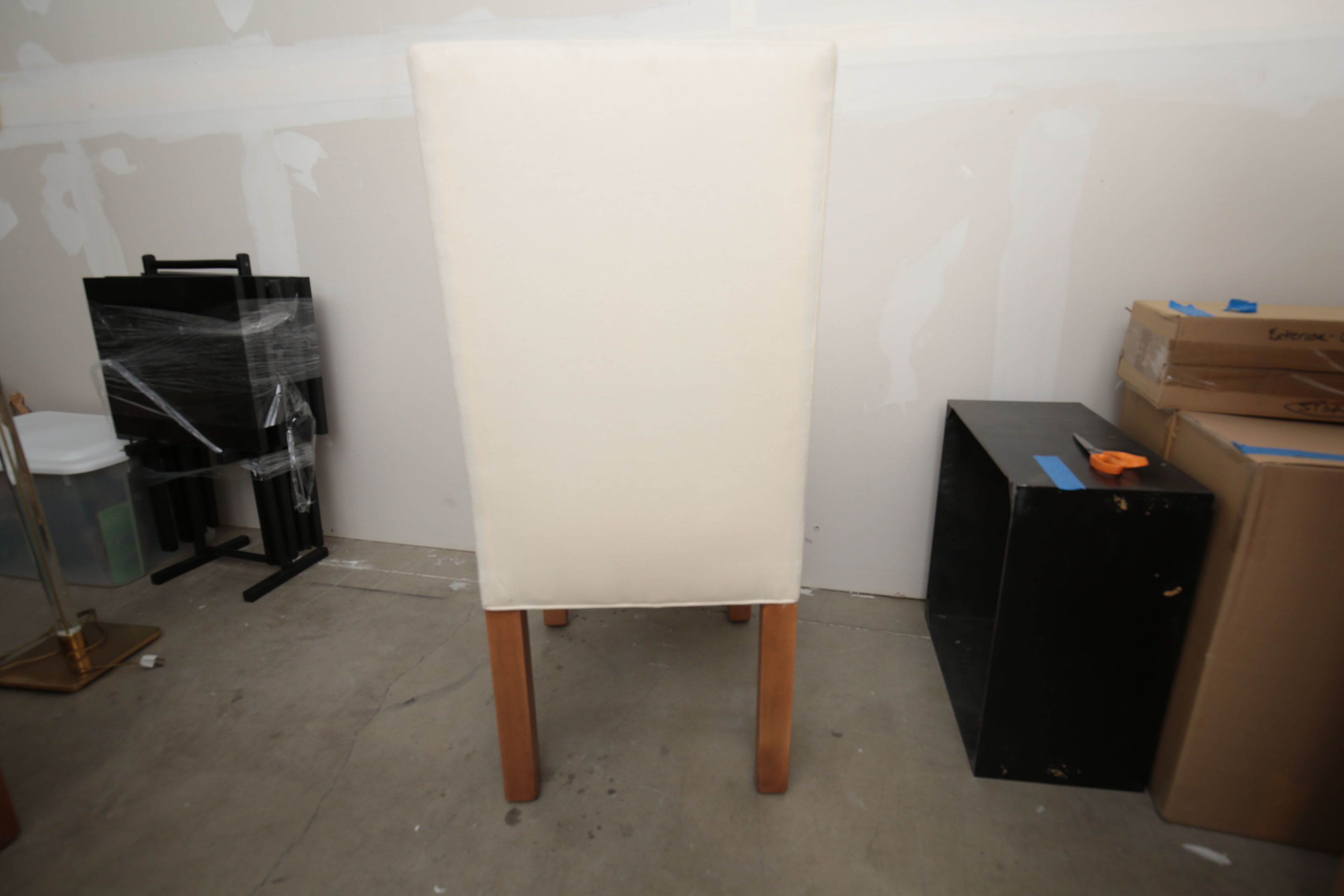 Contemporary Upholstered Side Chairs with Slipcovers