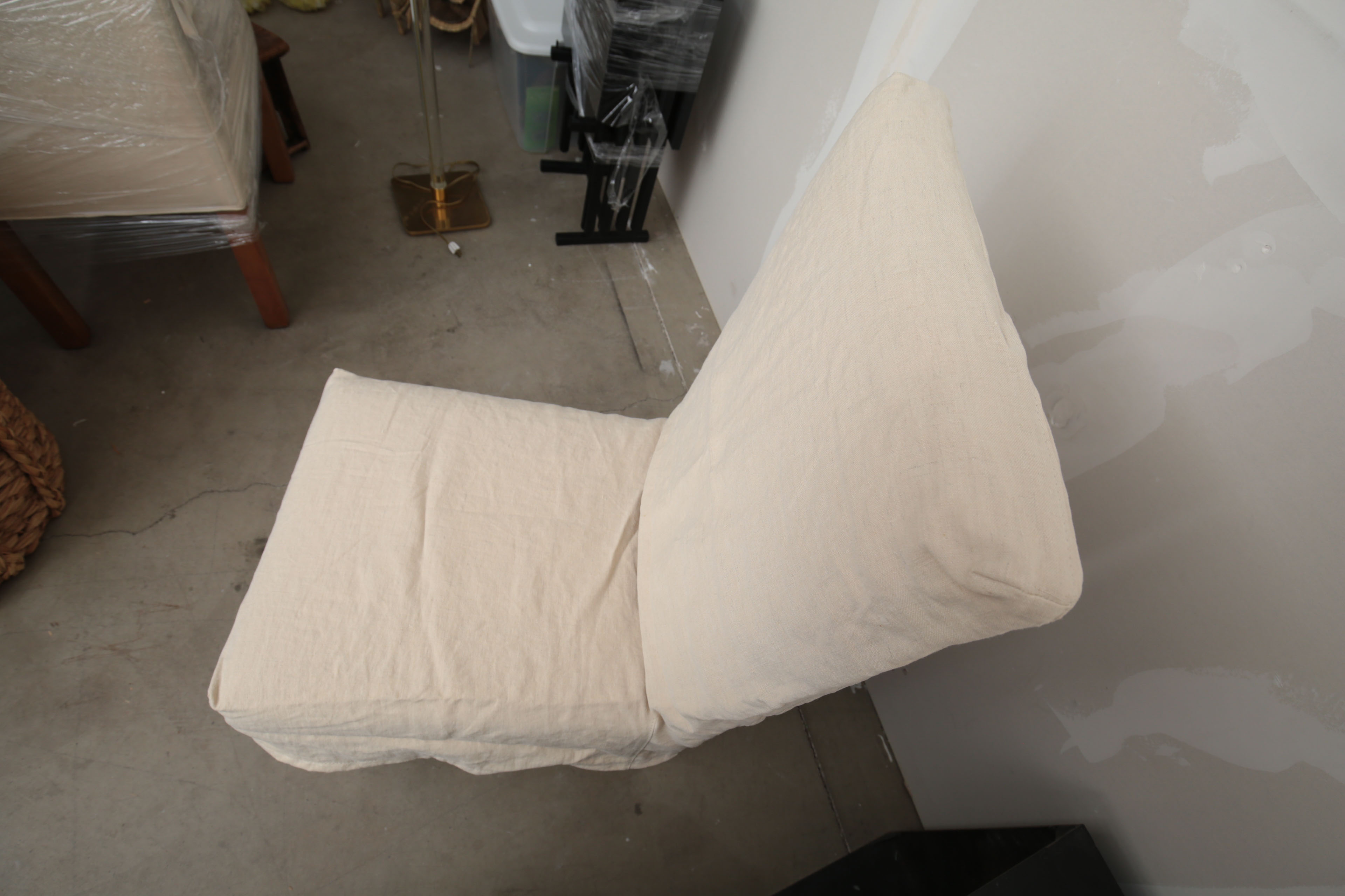 Contemporary Upholstered Side Chairs with Slipcovers