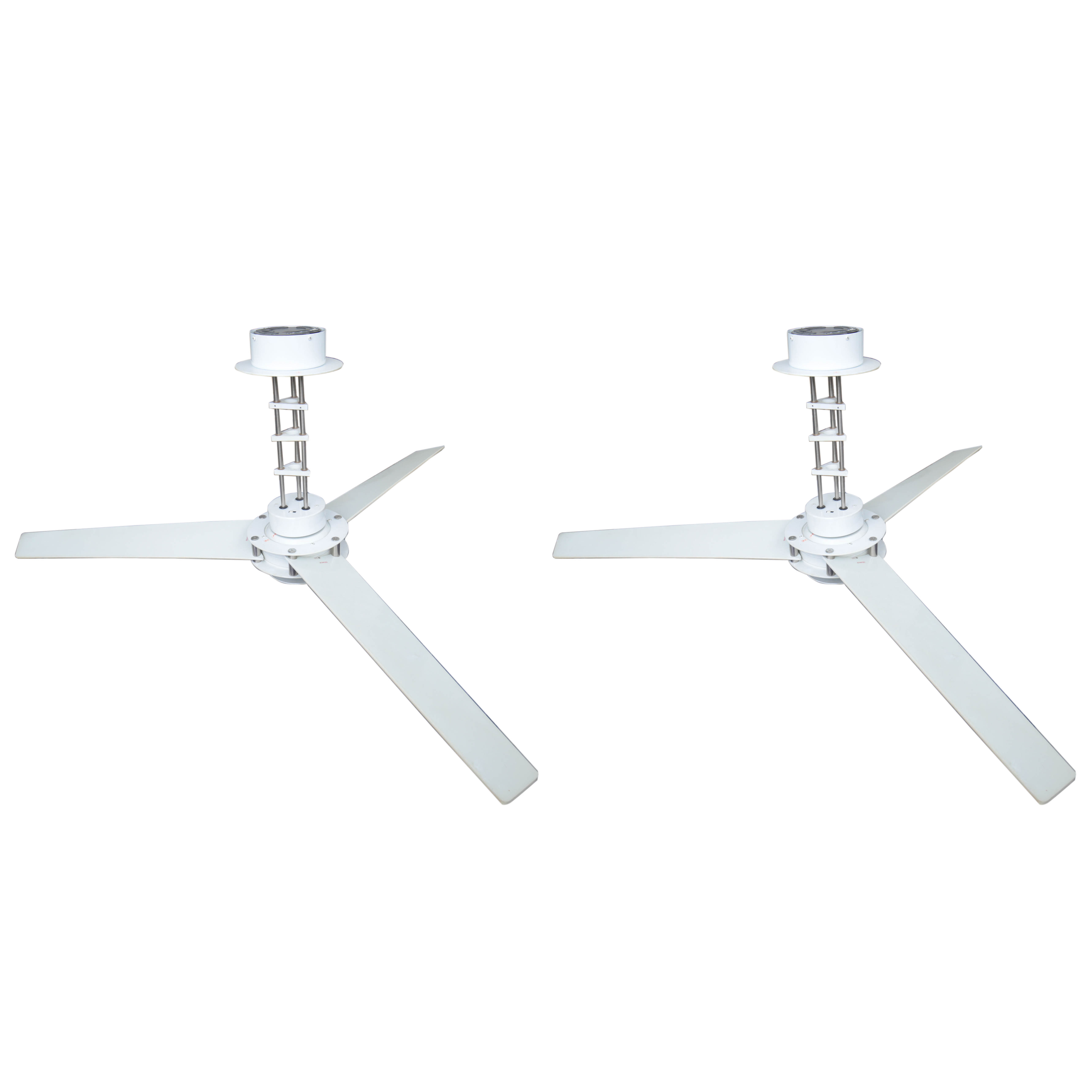 Pair of Contemporary Ceiling Fans
