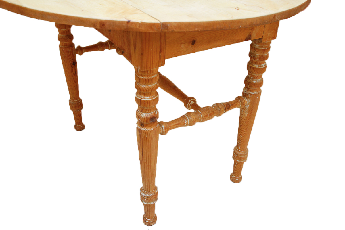 Pine Drop Leaf Farm Table