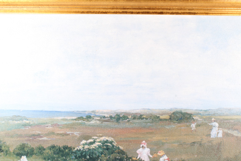 Copy Oil Painting after William Merritt Chase "Seaside Flowers"