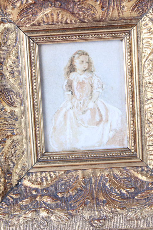 Offset Lithograph of a Child