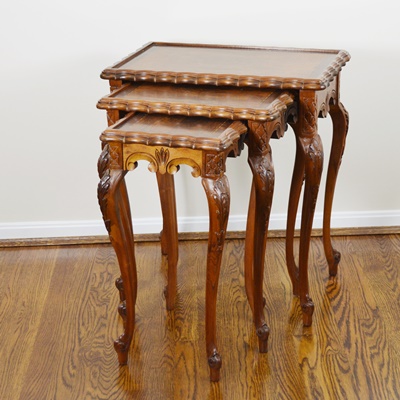 Two-Tone Nesting Side Tables