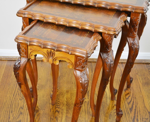 Two-Tone Nesting Side Tables