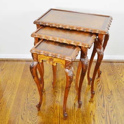 Two-Tone Nesting Side Tables