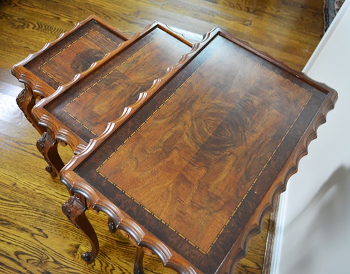 Two-Tone Nesting Side Tables